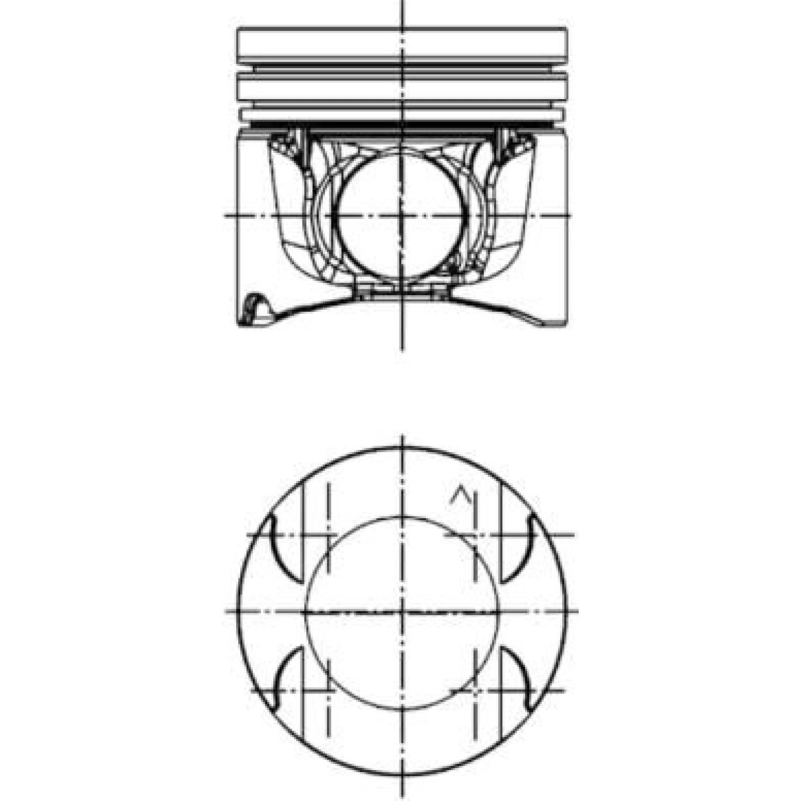 Kolben 40262620