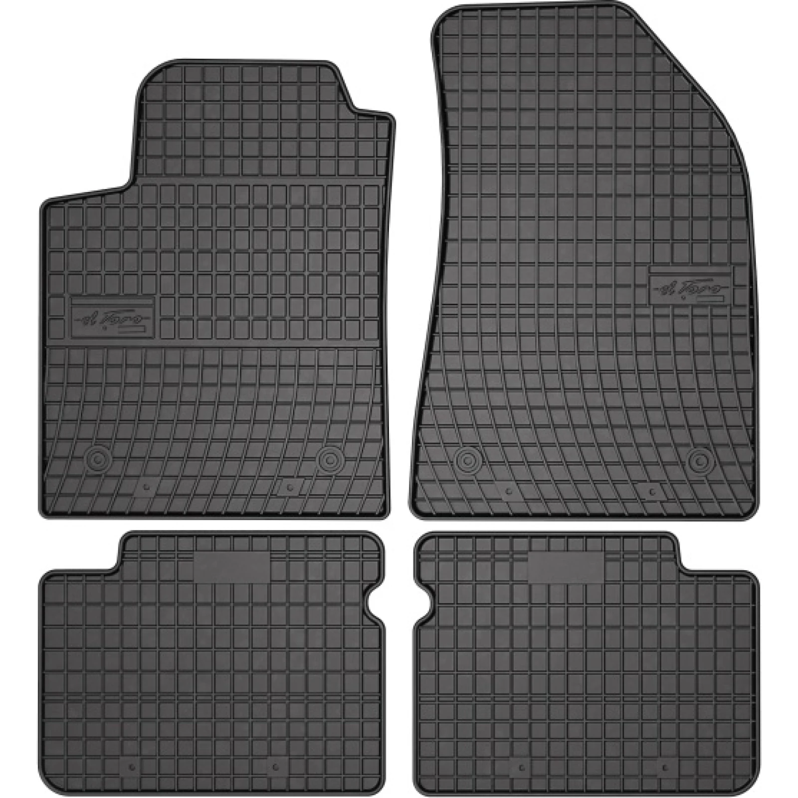 Passgenaue Kofferraummatte Gummimatten Fiat Bravo 2007- / Alfa Romeo Gulietta 2010 0913