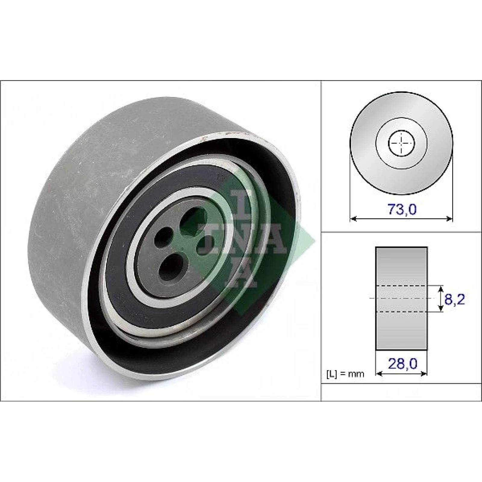 Spannrolle, Zahnriemen 531 0103 20