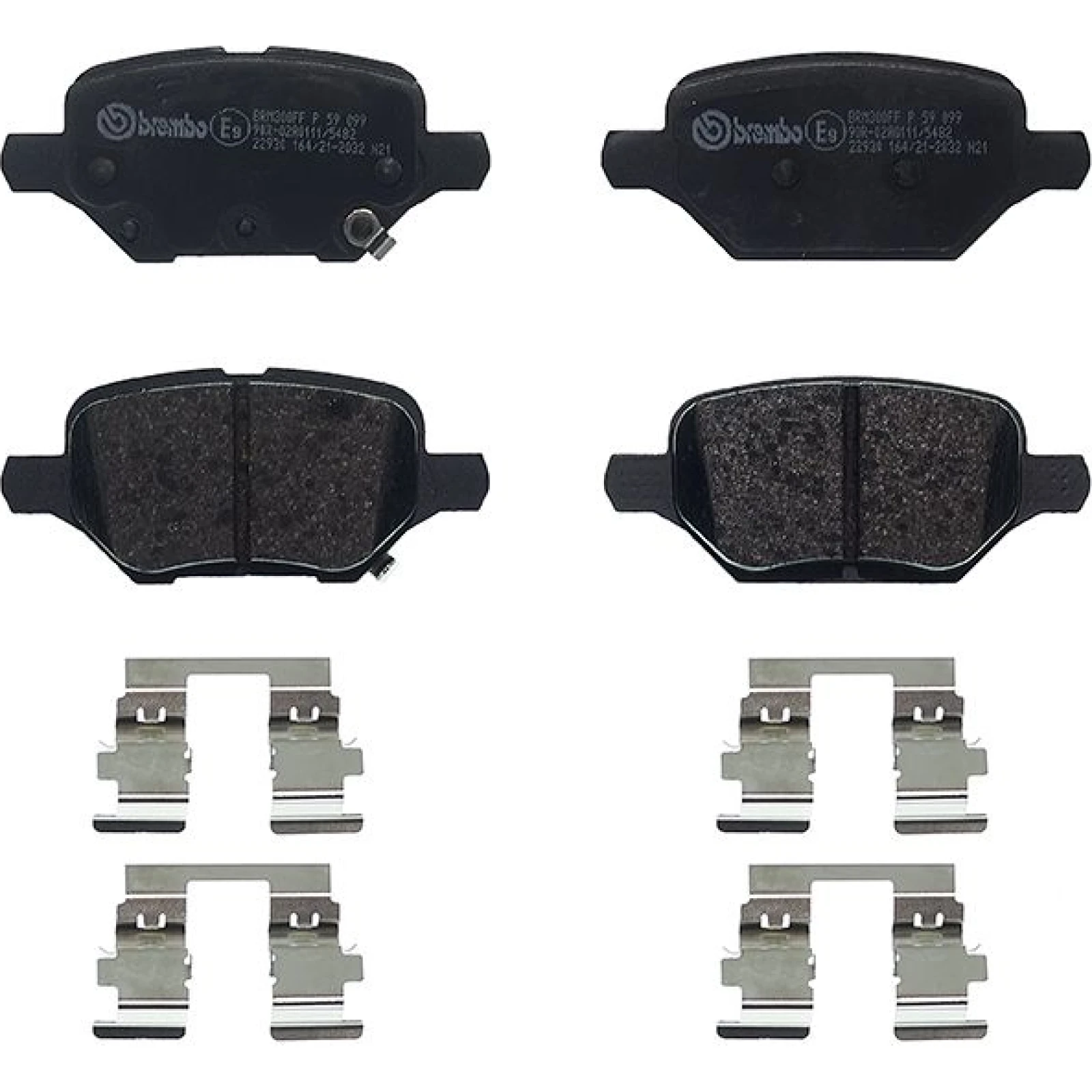 BREMBO Bremsklötze HA P 59 099