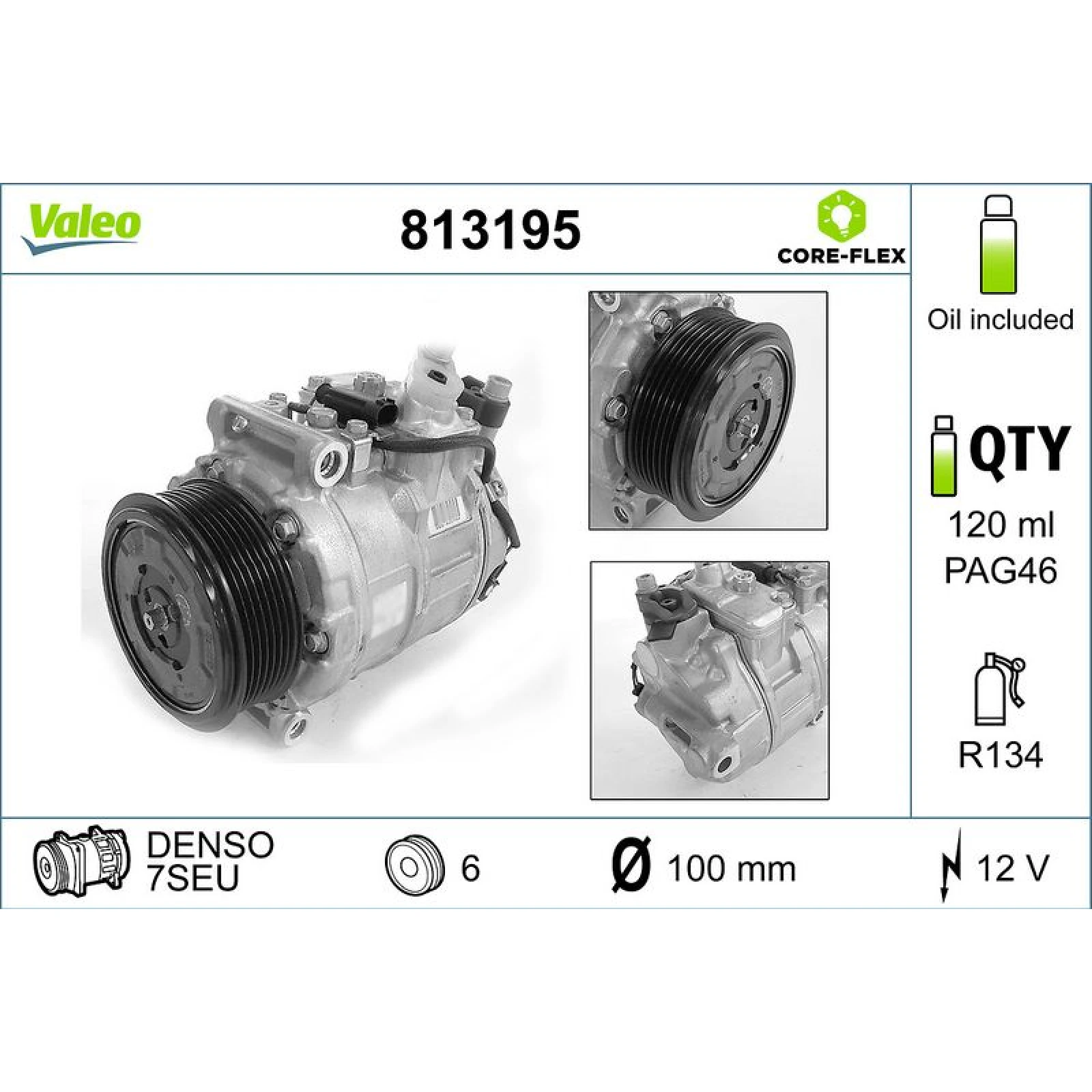 Kompressor, Klimaanlage 813195