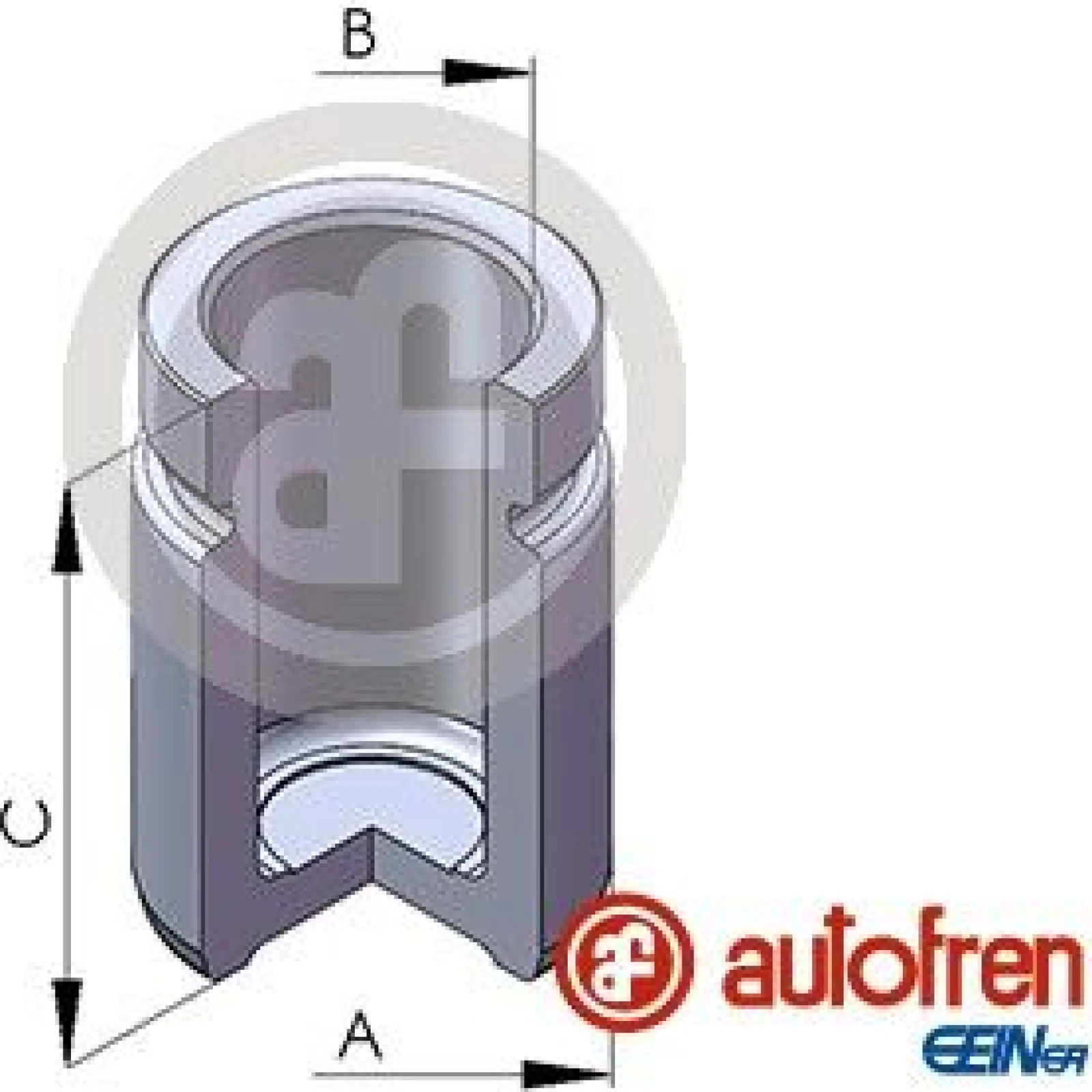 Kolben, Bremssattel D025332
