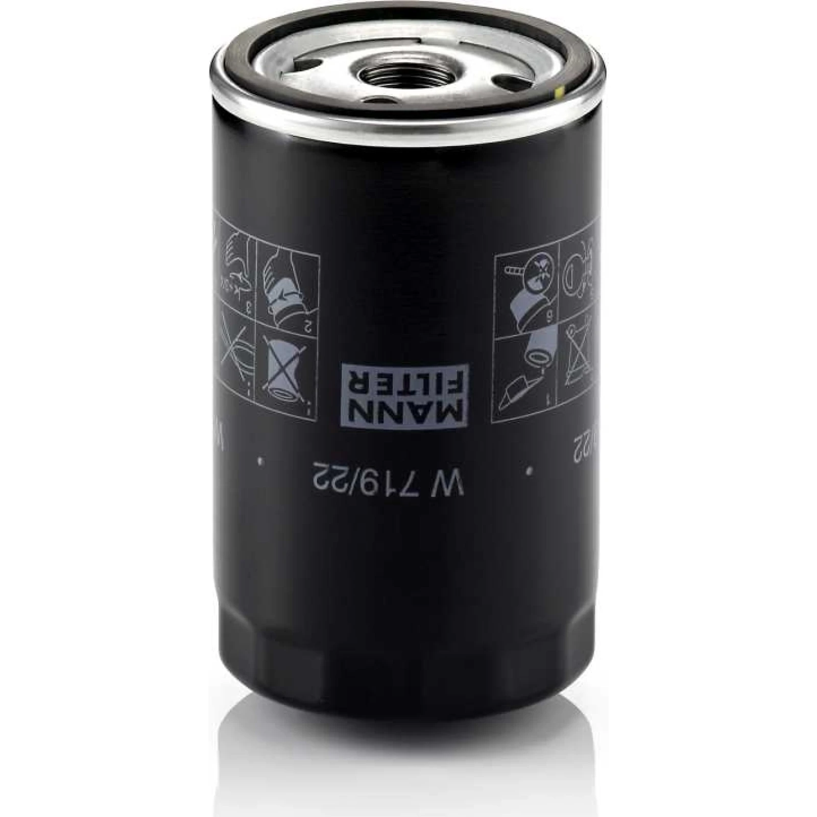Mann & Hummel Ölfilter PKW W 719/22