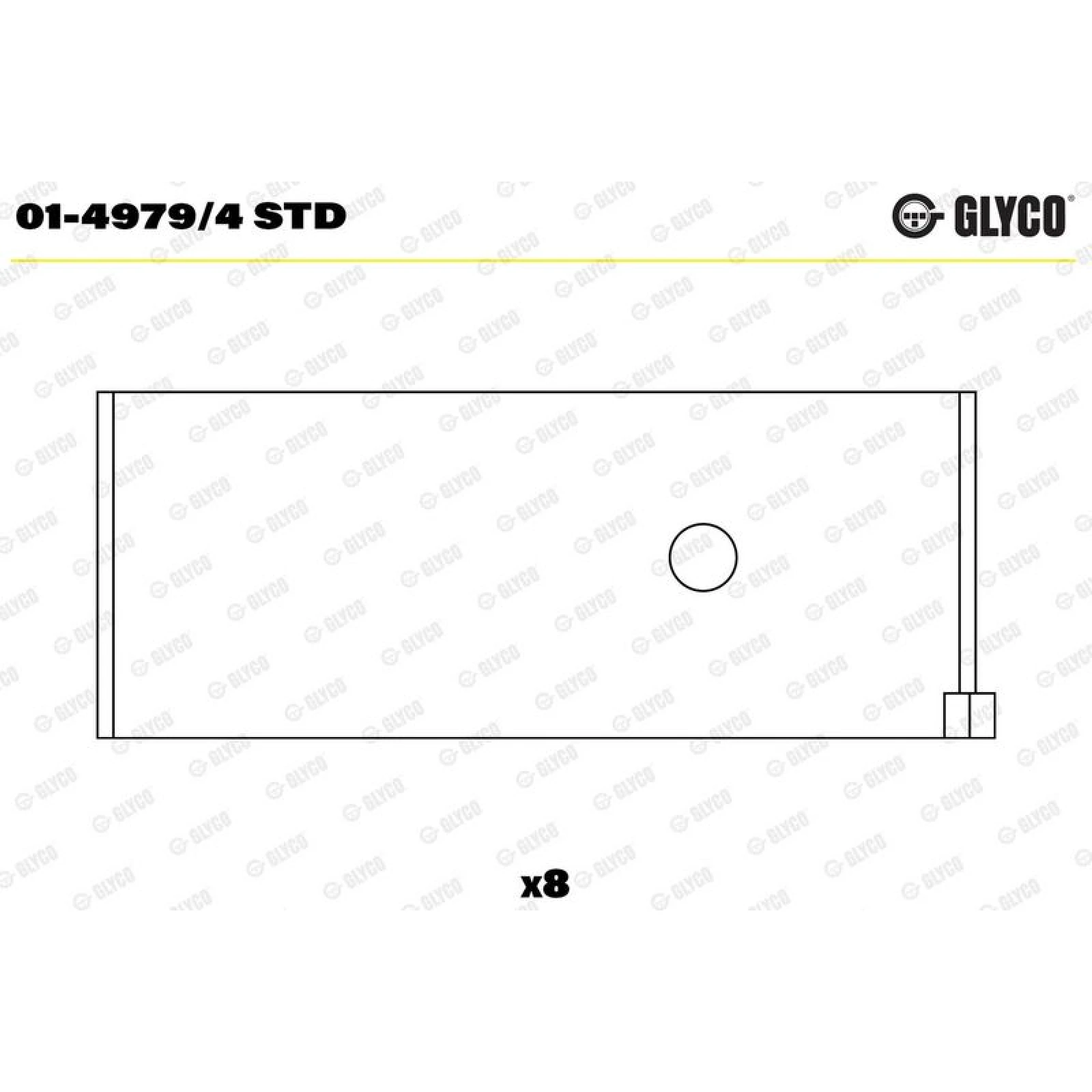 PLEUELLAGER 01-4979/4 STD