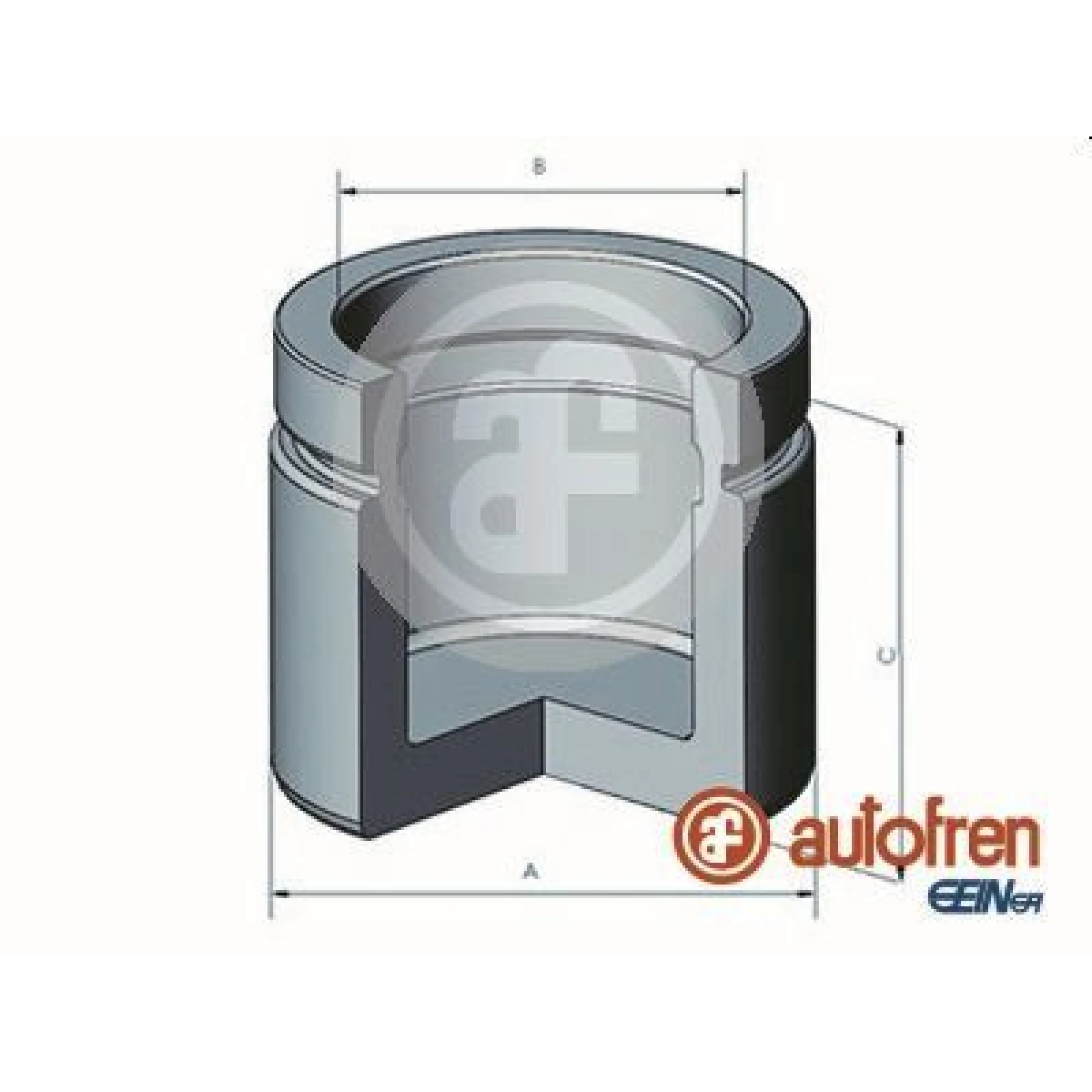 Kolben, Bremssattel D02542