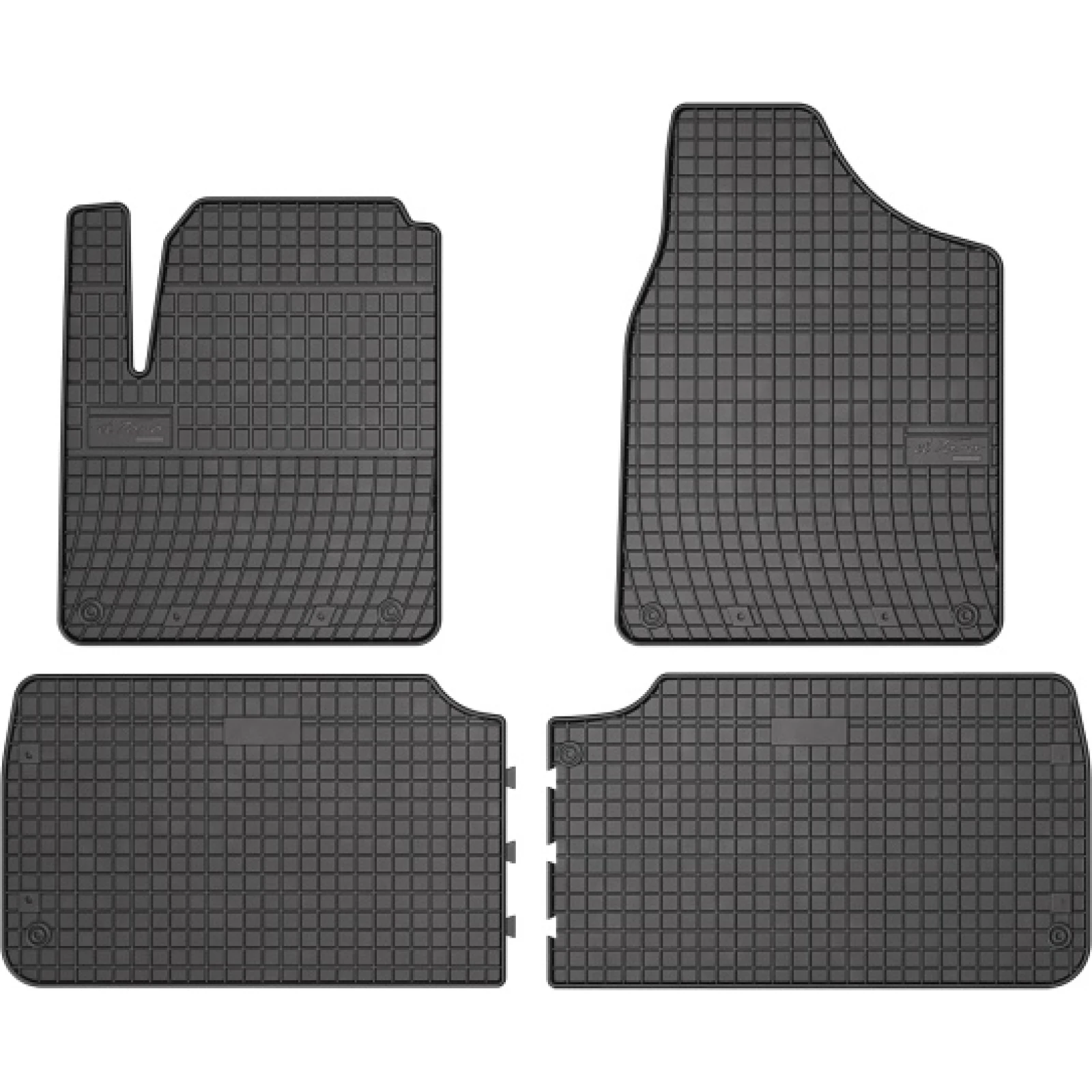 FROGUM passgenaue Kofferraummatte / Gummimatte Ford Galaxy I 95-06 / VW Sharan 96-10 0311