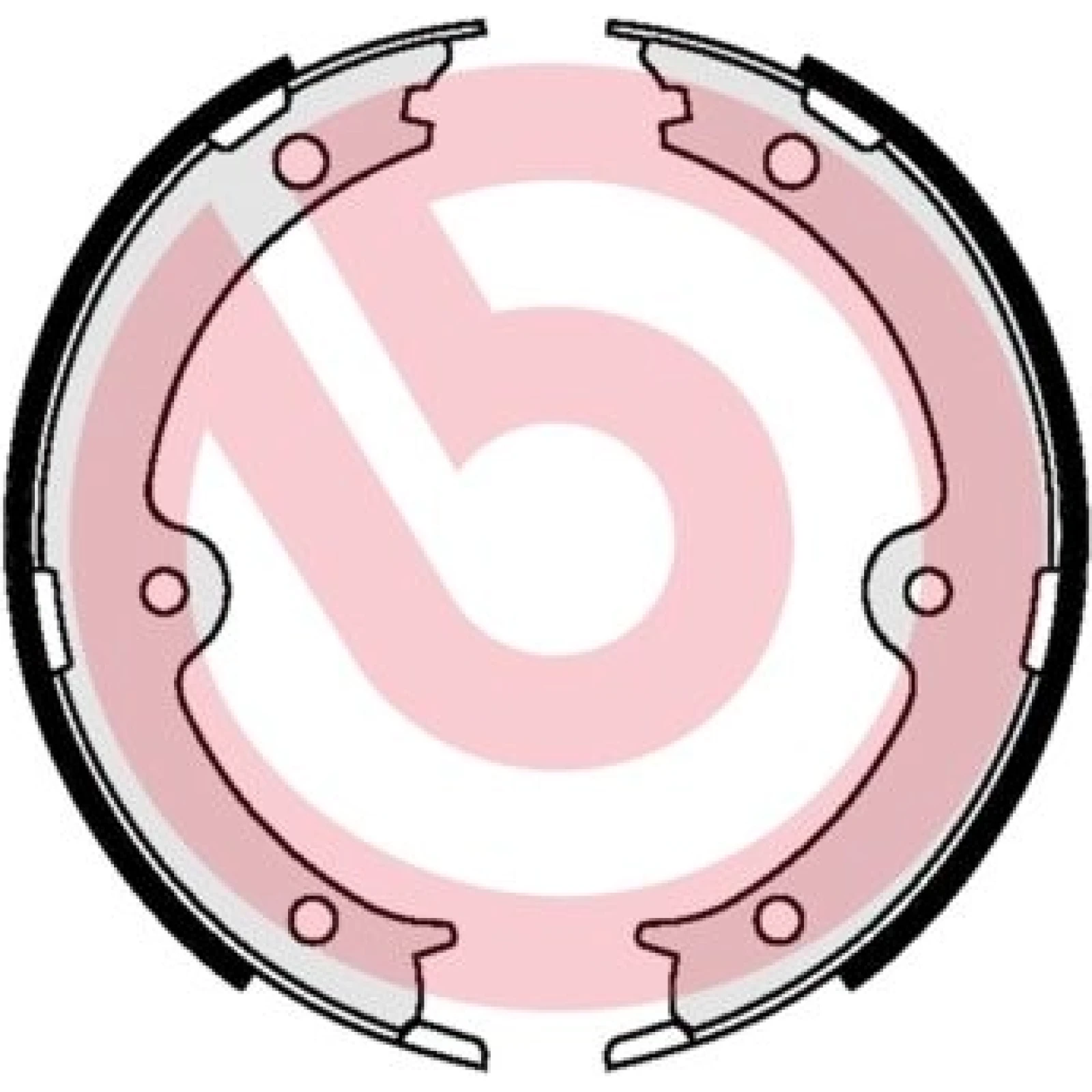 Bremsbackensatz HA S 83 564