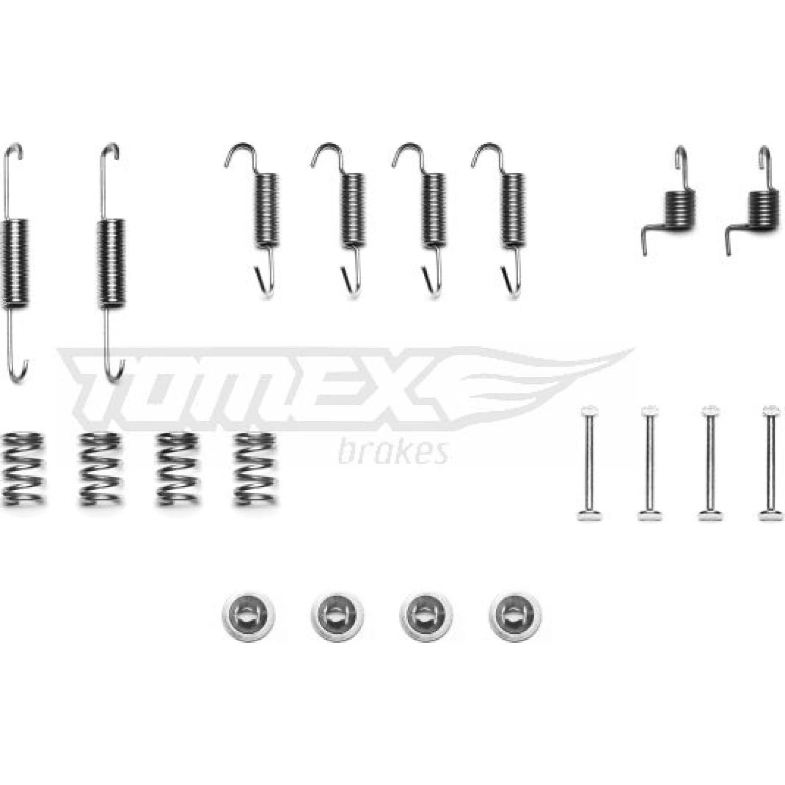 TOMEX brakes Zubehörsatz, Bremsbacken TX 42-06