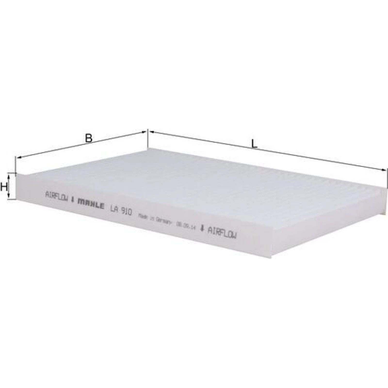 MAHLE Filter, Innenraumluft LA 910
