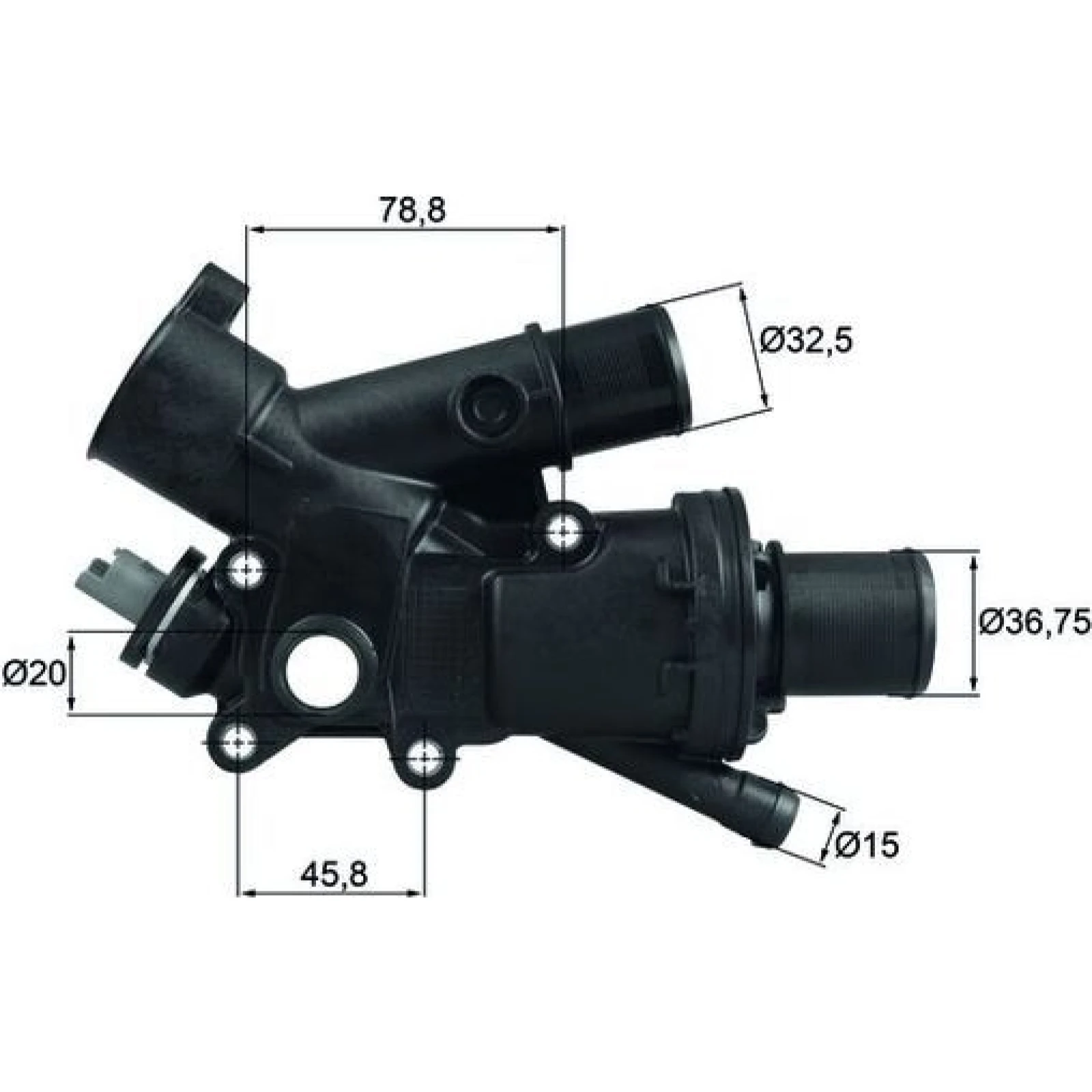 Gehäusethermostat TH 43 83