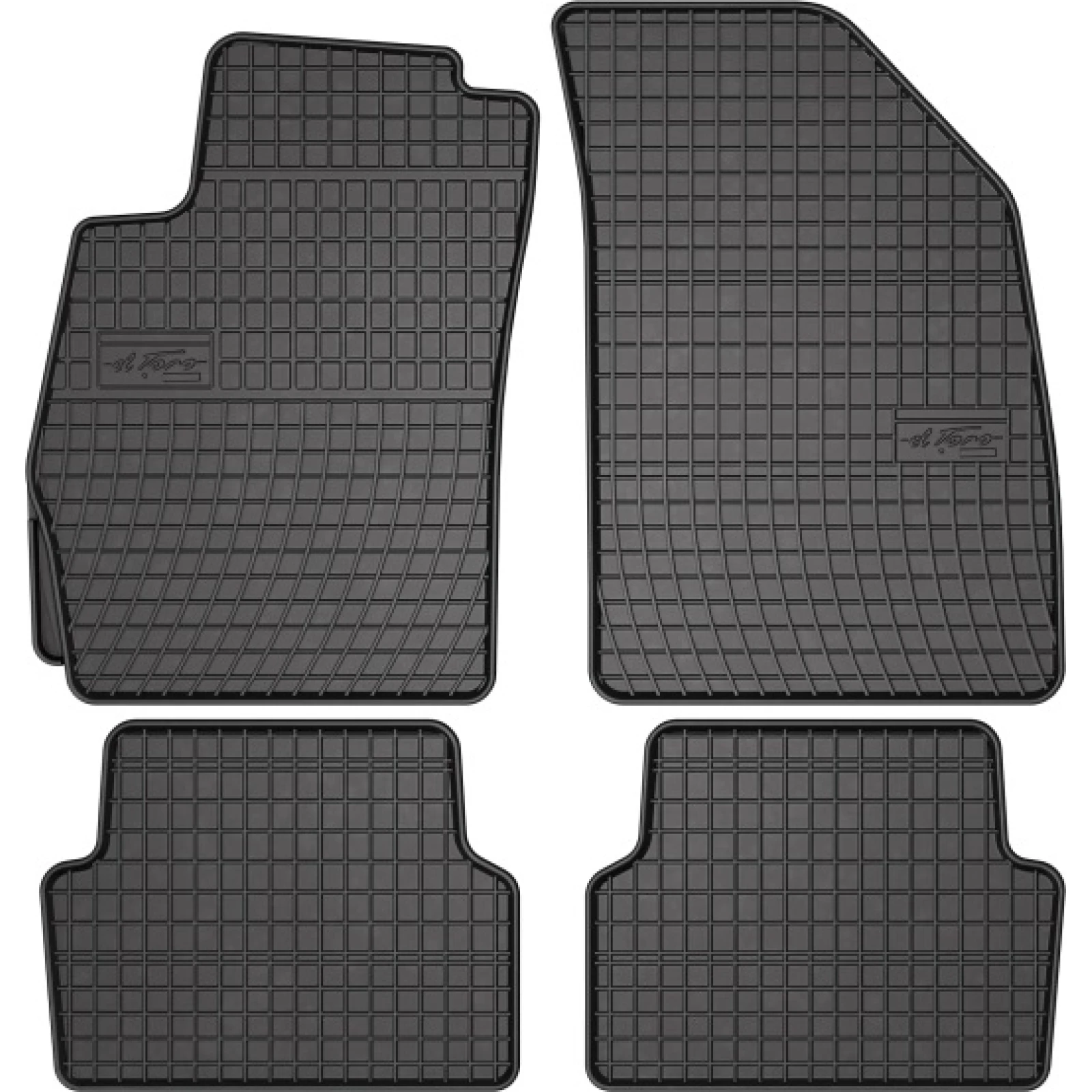 Passgenaue Kofferraummatte Gummimatten Chevrolet Aveo 2011 0697