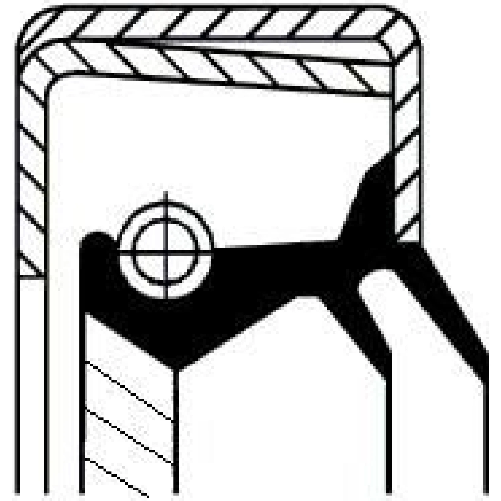 Corteco Differential-Wellendichtring 49110138