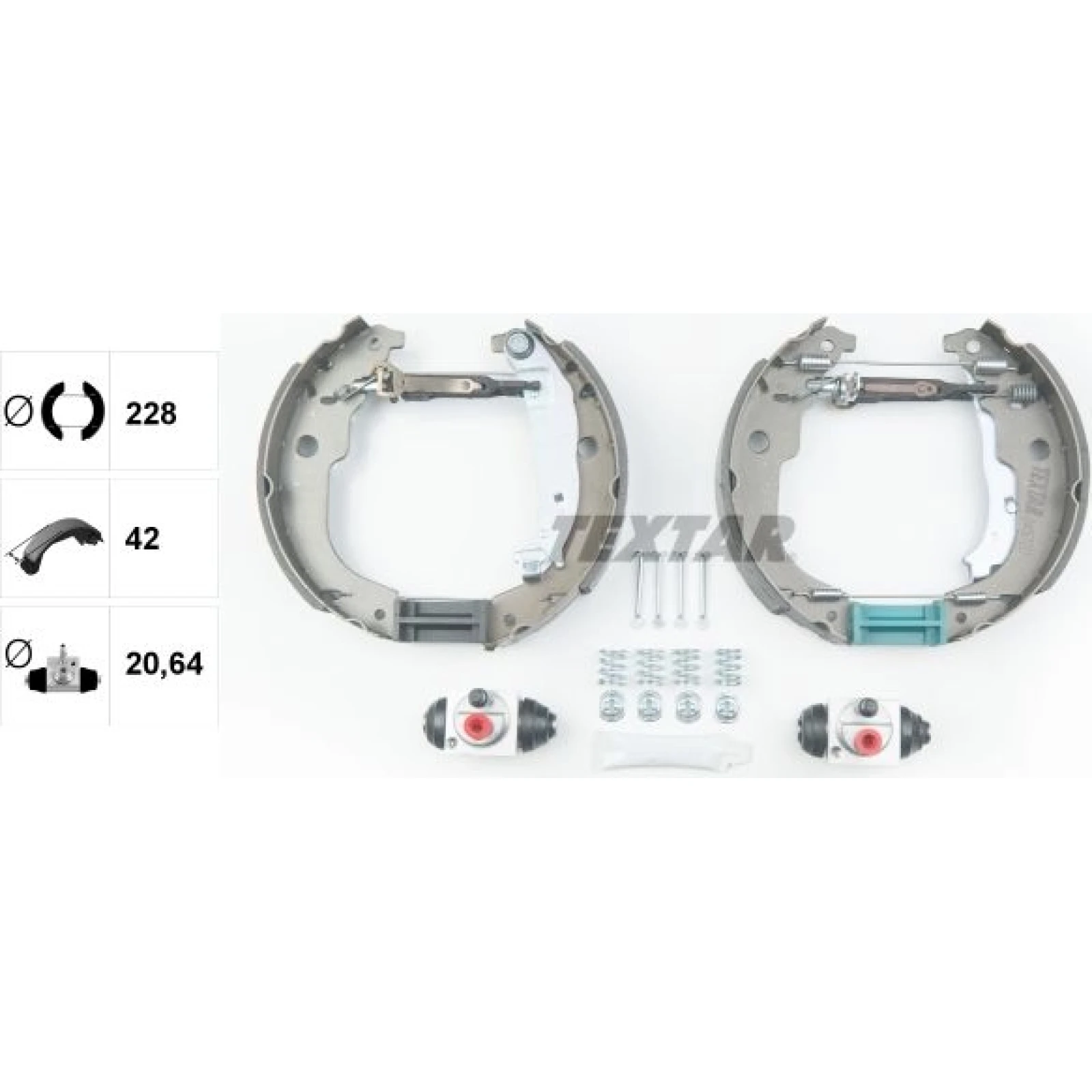 Bremsbackensatz 84067201