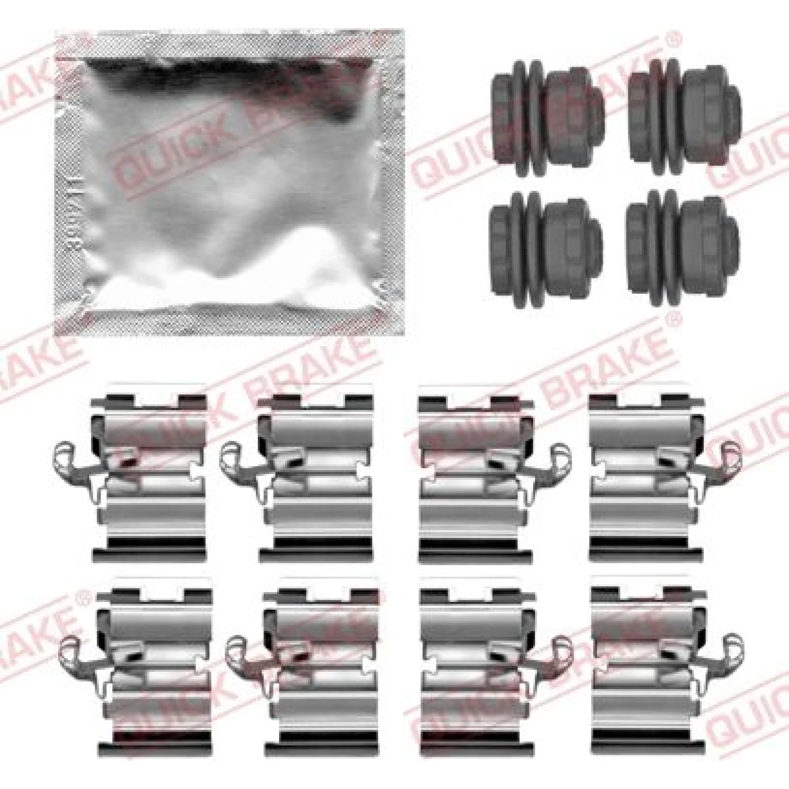 Quick Brake Zusatzsatz für Scheibenbremsbeläge 109-0140