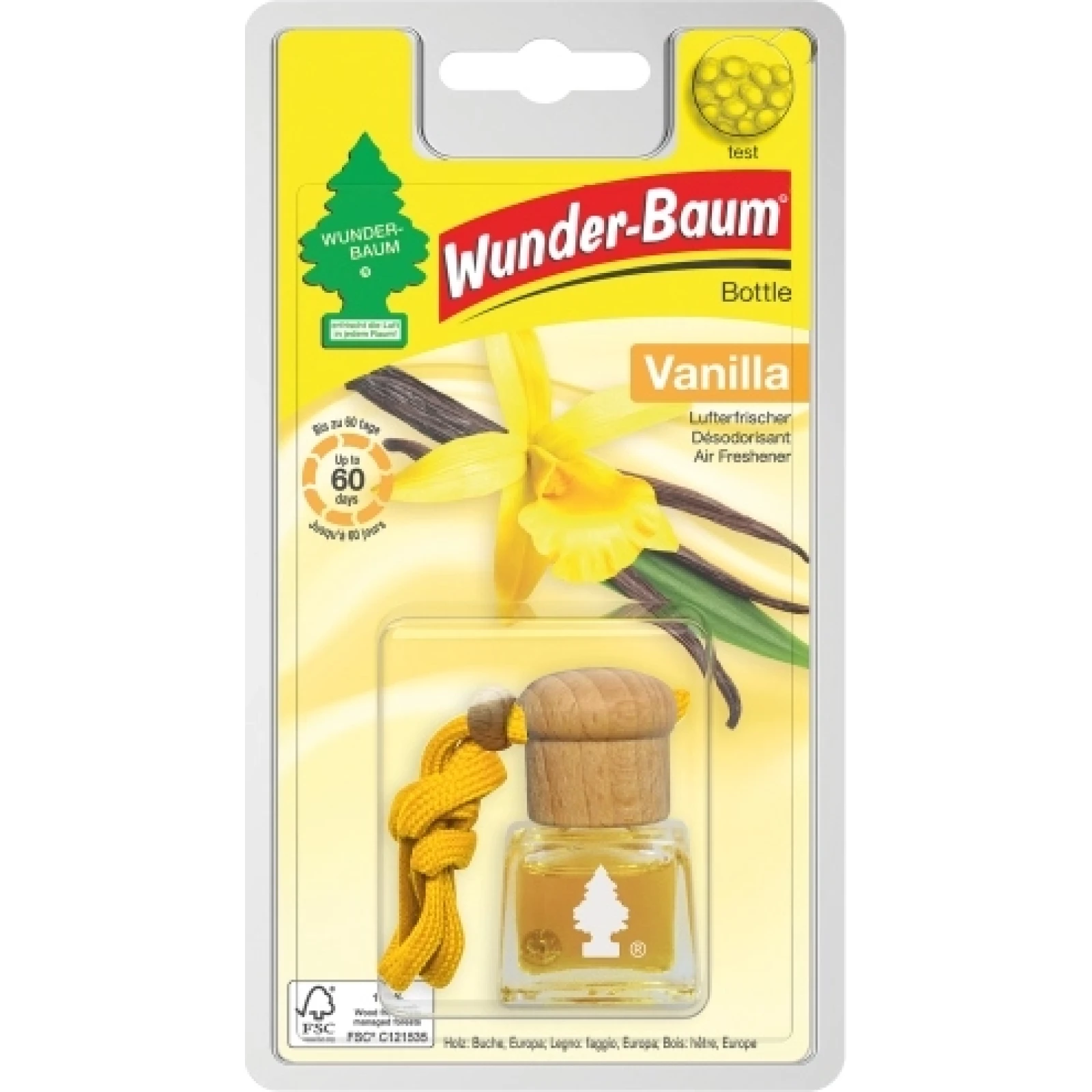 Flasche Vanille-Duft 4,5 Ml / Wunder-Baum 23-128