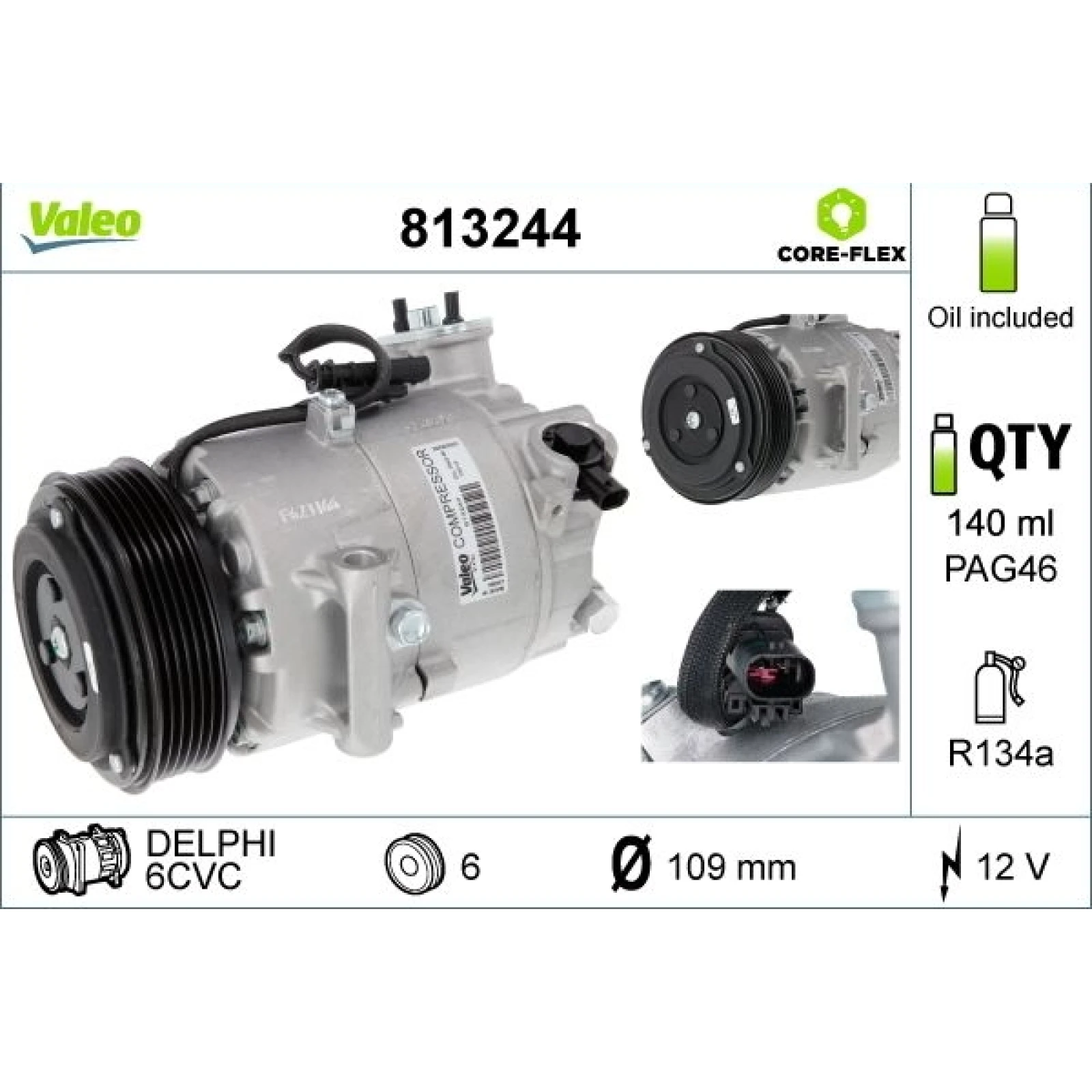 KOMPRESSOR, KLIMAANLAGE VAL813244