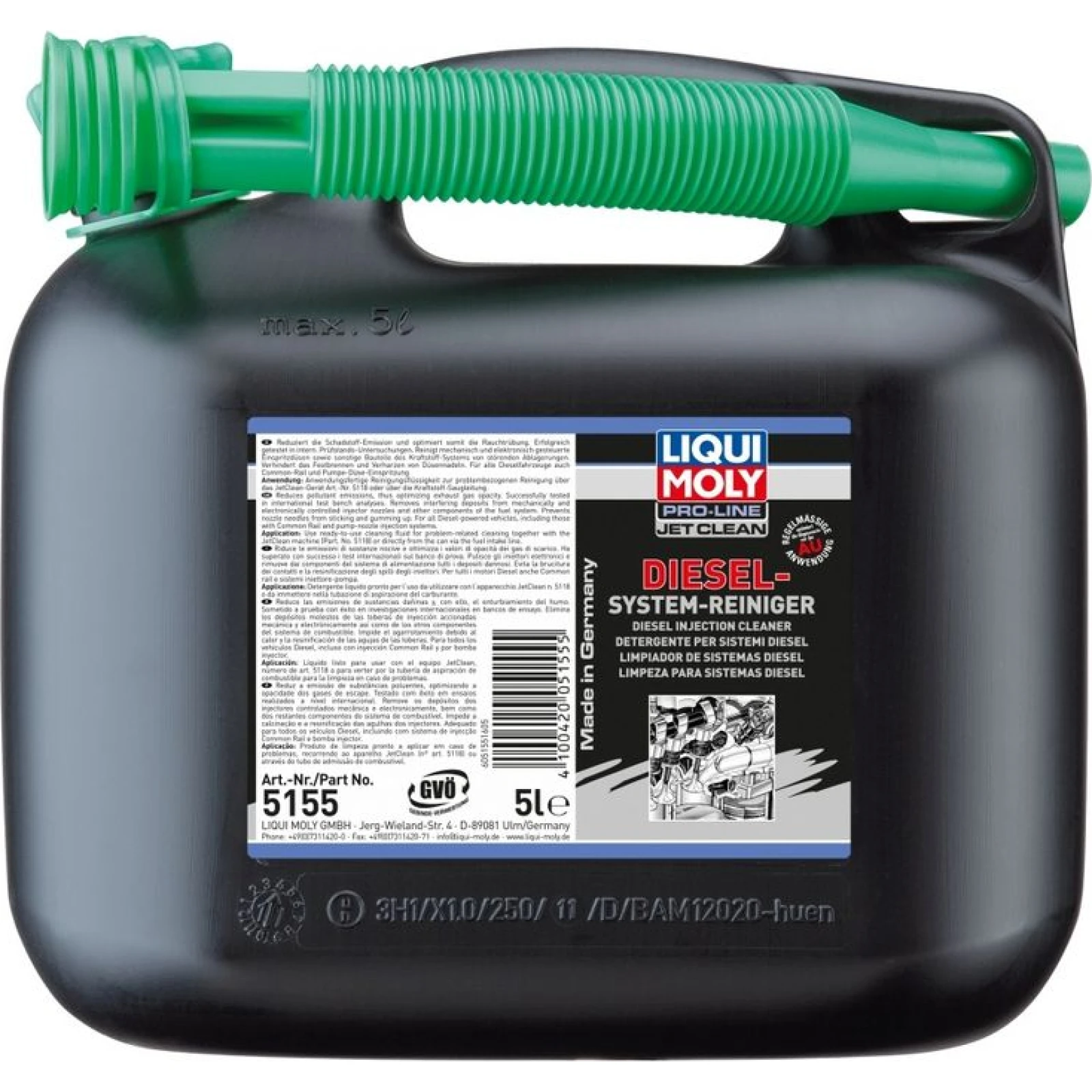 Liqui Moly Pro-Line JetClean Diesel-System-Reiniger 5 l 5155