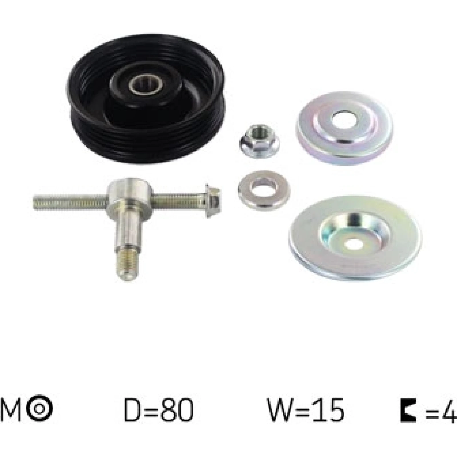 Multi-V-Spannrolle VKM 62026
