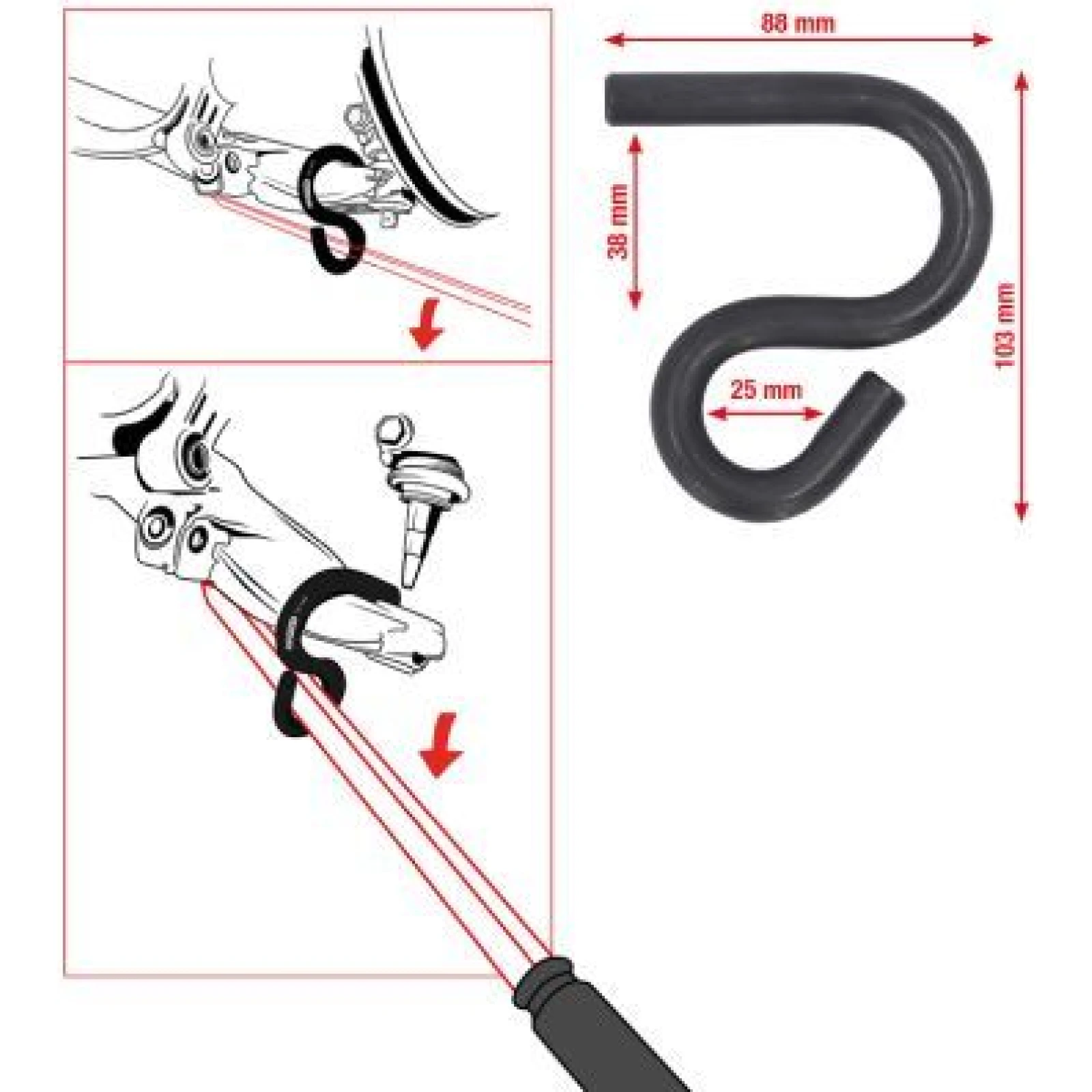 KS TOOLS Universal-Achshebel 700.1499