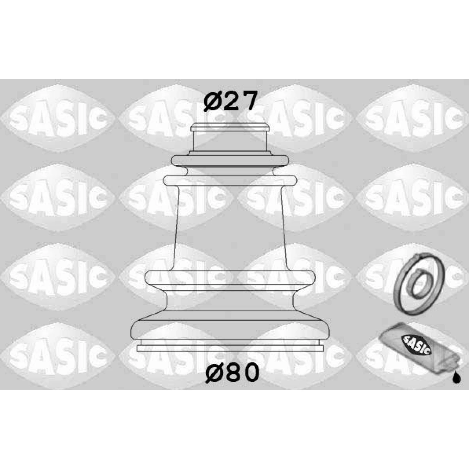Faltenbalg, Antriebswelle Renault International 4003409