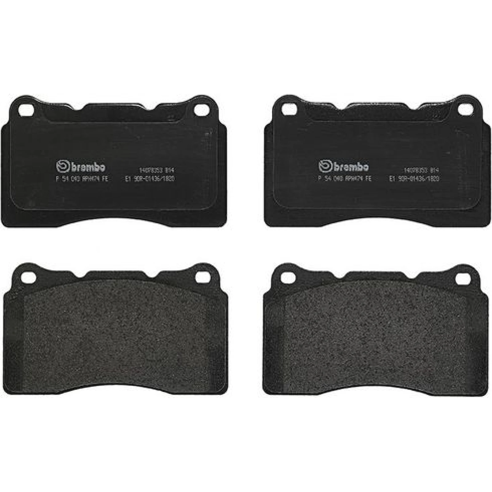 BREMBO Bremsklötze VA P 54 040
