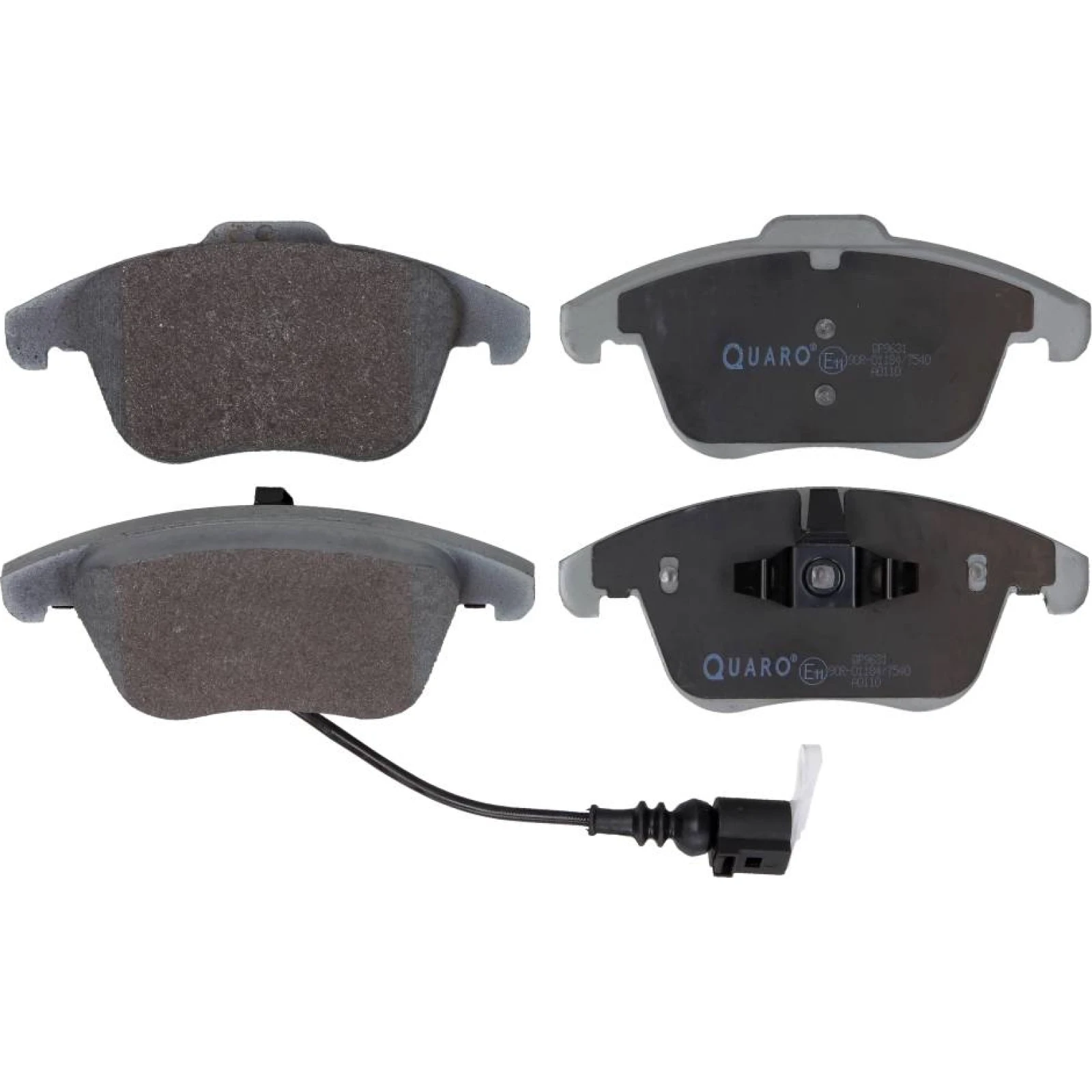 Bremsbelagsatz Vw P. Tiguan 07-/Sharan 10 QP9631