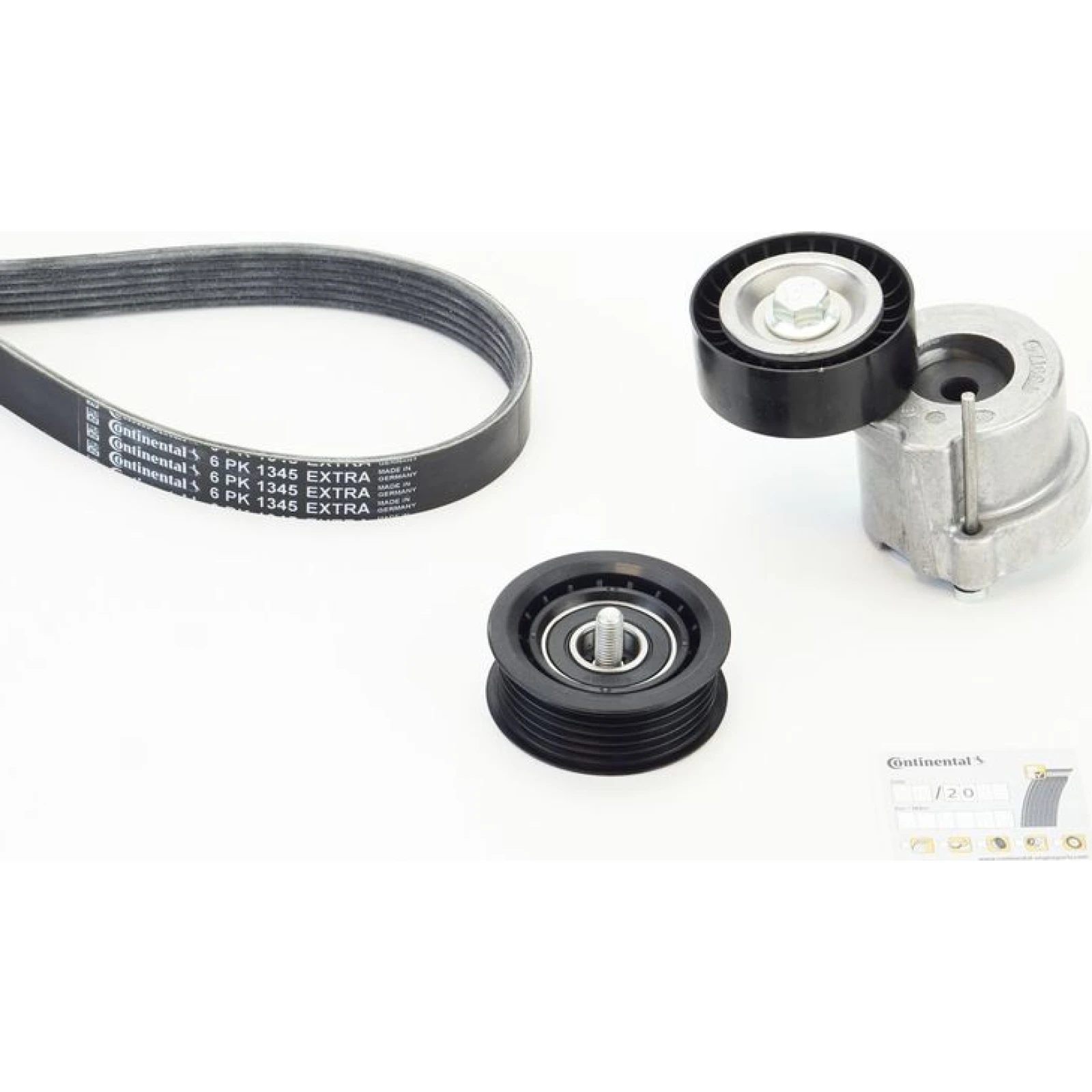 CONTINENTAL CTAM Keilrippenriemensatz 6PK1345 EXTRA K1