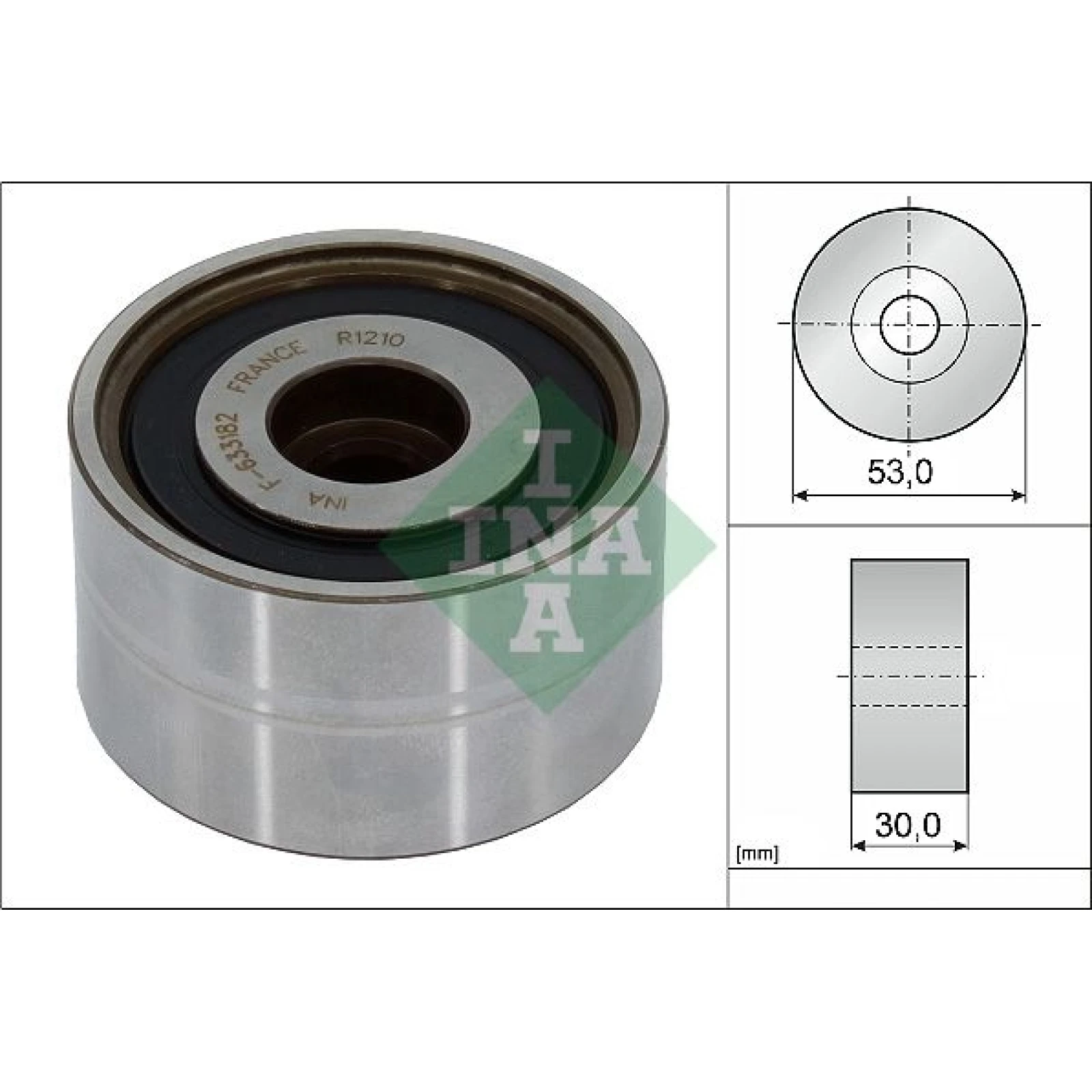 Umlenk-/Führungsrolle, Zahnriemen 532 0885 10