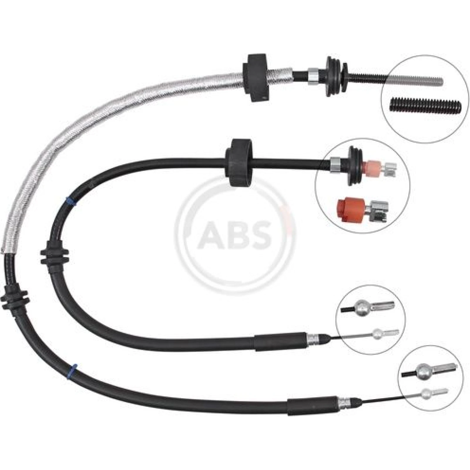 A.B.S. Handbremsseil Seilzug Festellbremse K13832