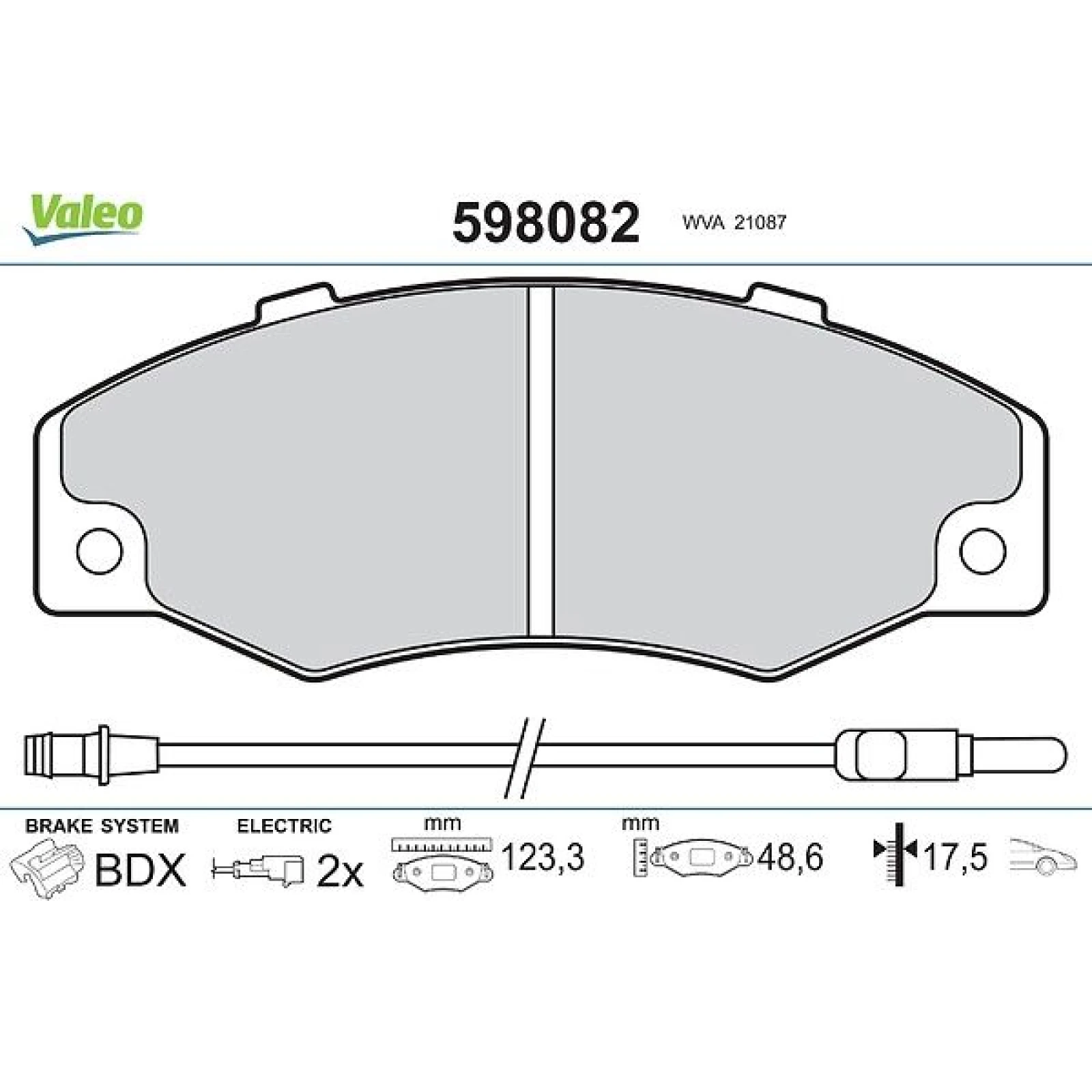 VALEO Rauchgaskühler 822001