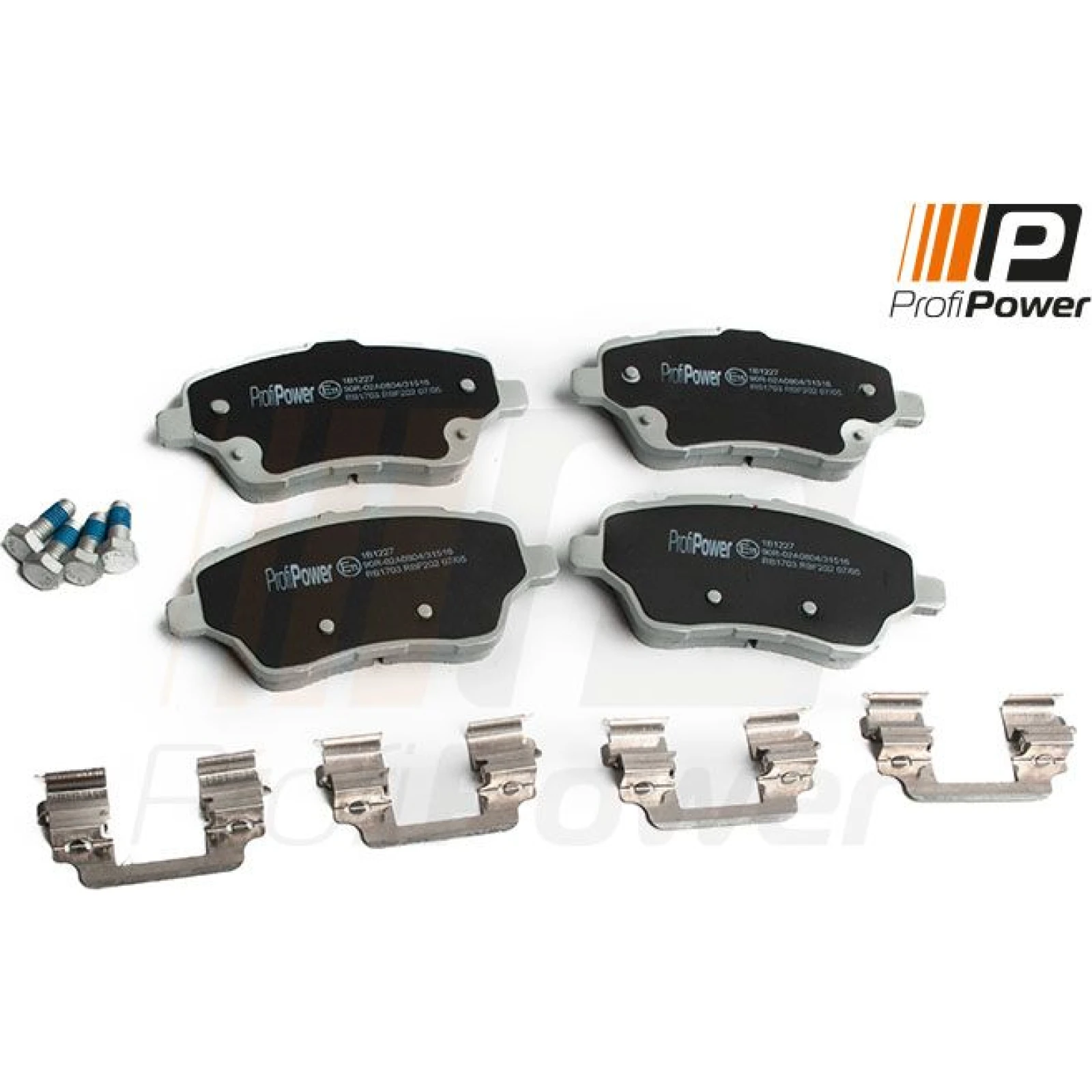 PROFIPOWER Bremsbelagsatz, Scheibenbremse 1B1227
