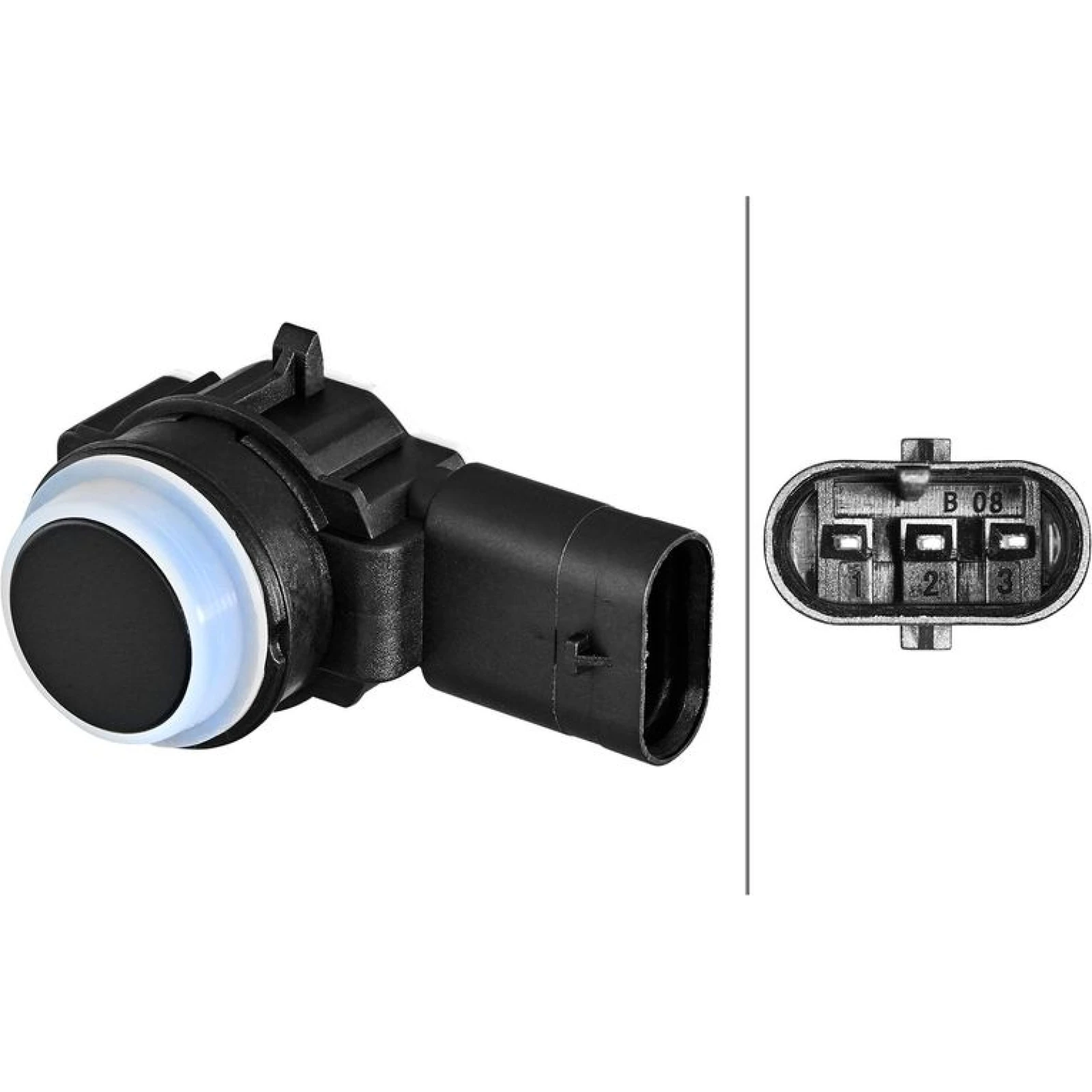 SENSOR, EINPARKHILFE HELLA PQ 6PX 358 270-451