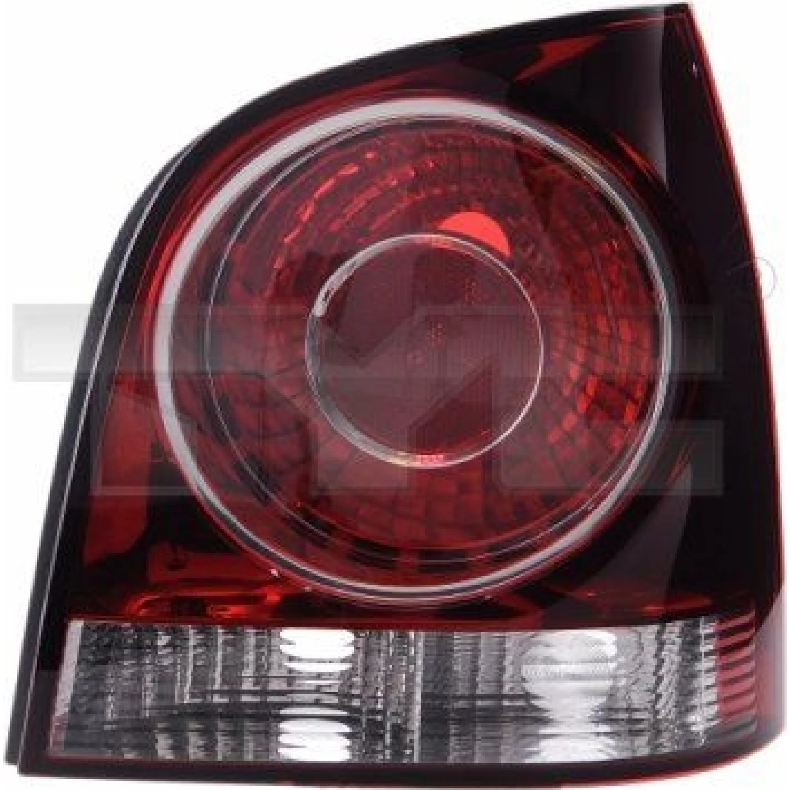Heckleuchte R O K-PLATTE ROT/ROT/WEISS 7266,659,1