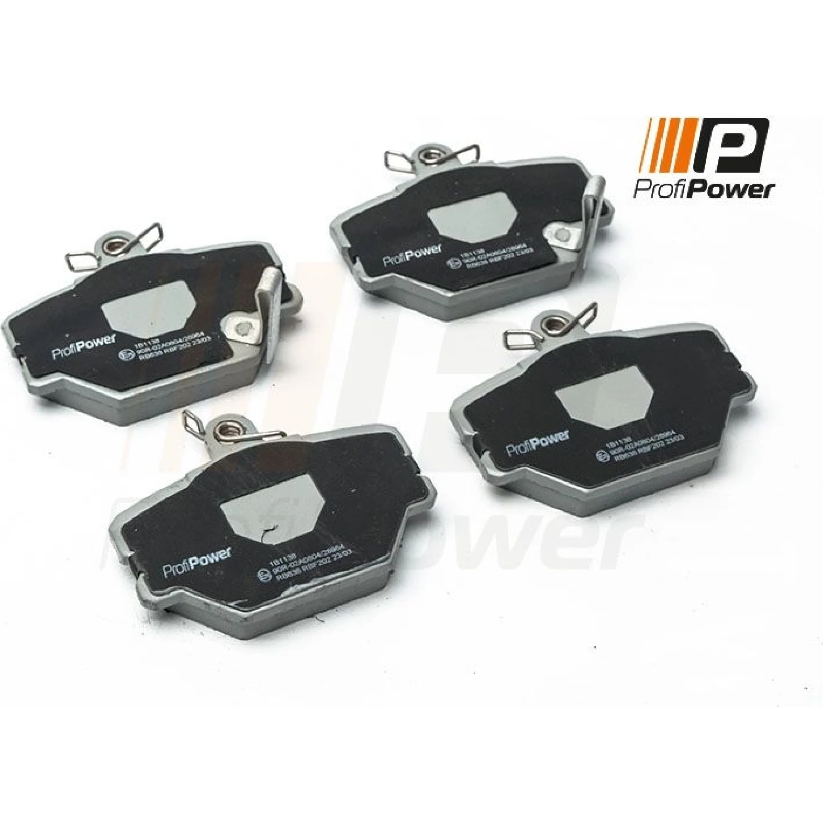 PROFIPOWER Bremsbelagsatz, Scheibenbremse 1B1138