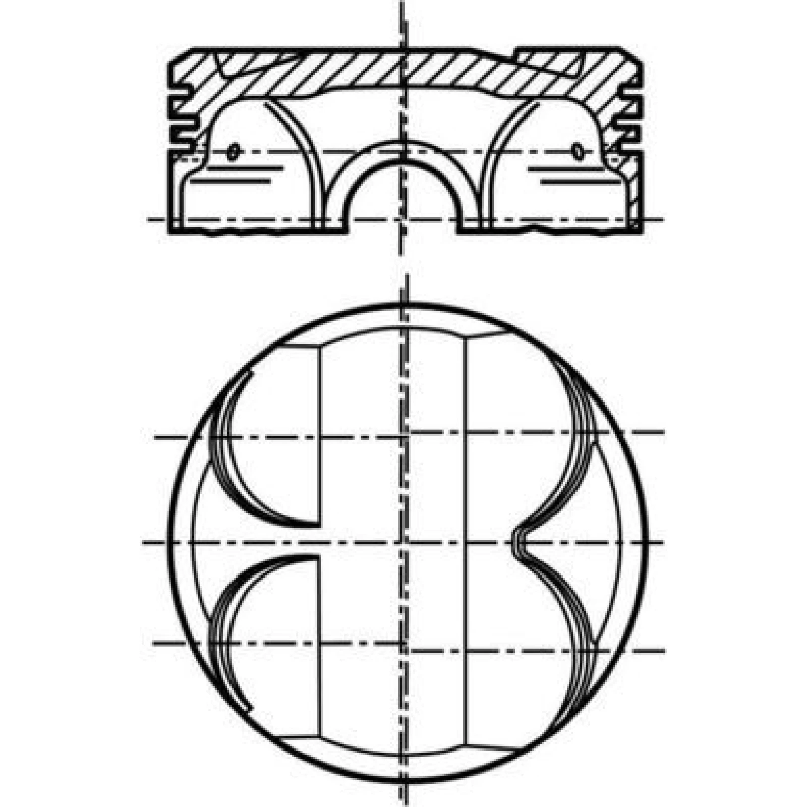 MAHLE Kolben 081 PI 00101 000