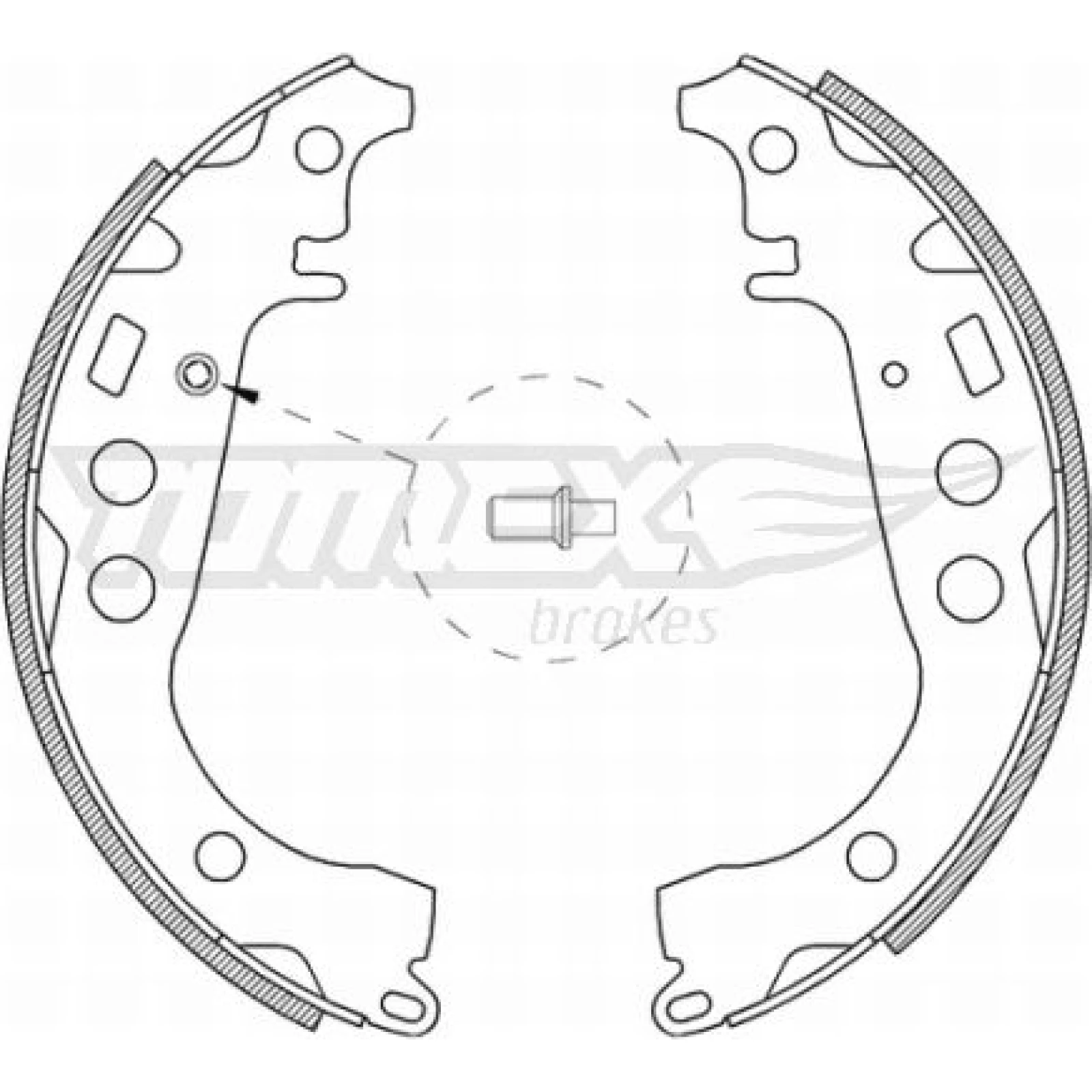 TOMEX brakes Bremsbackensatz TX 21-09