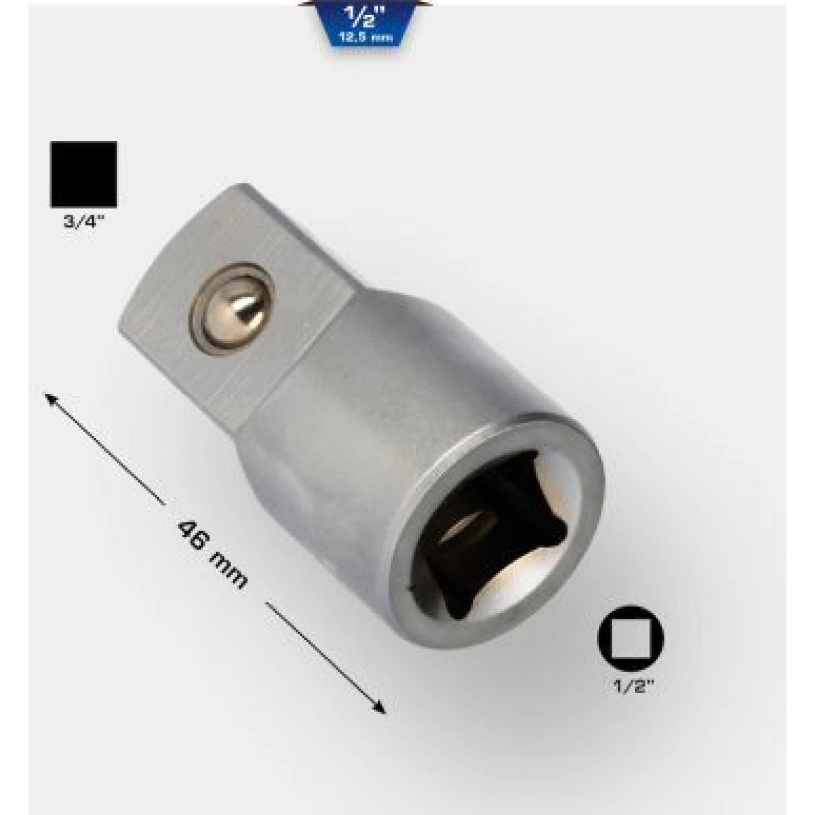 KS TOOLS Reduzieradapter, Knarre BT022906