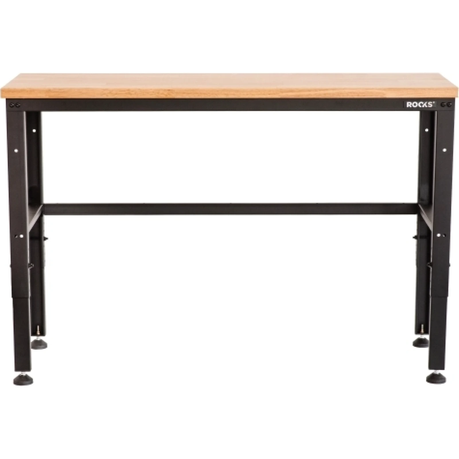ROOKS Werkbank mit Holzplatte 133,5 x 46,5 x 97 cm OK-01.3208