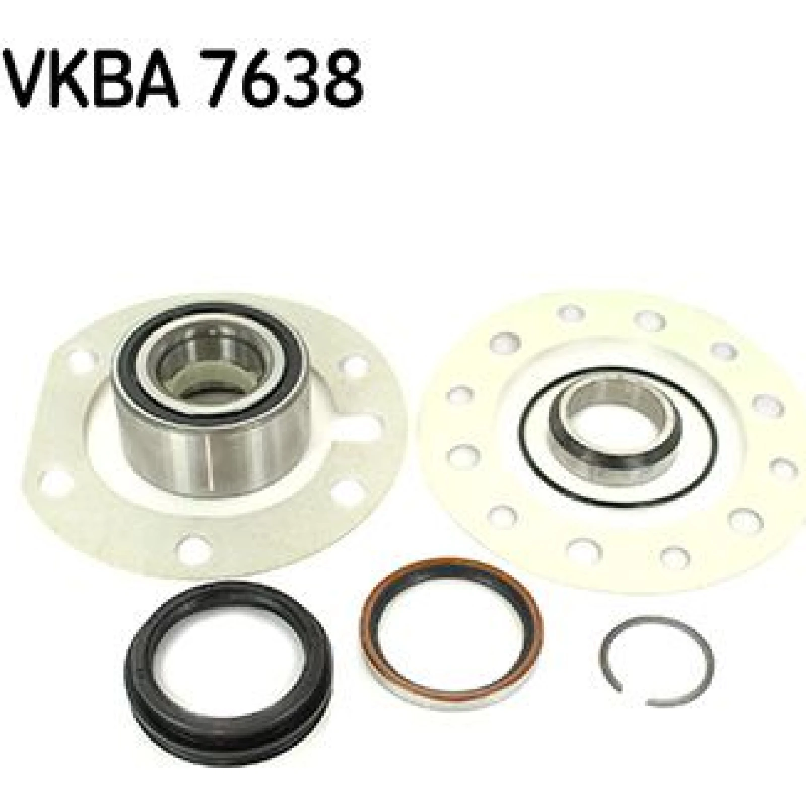 Radlagersatz HA li/re VKBA 7638