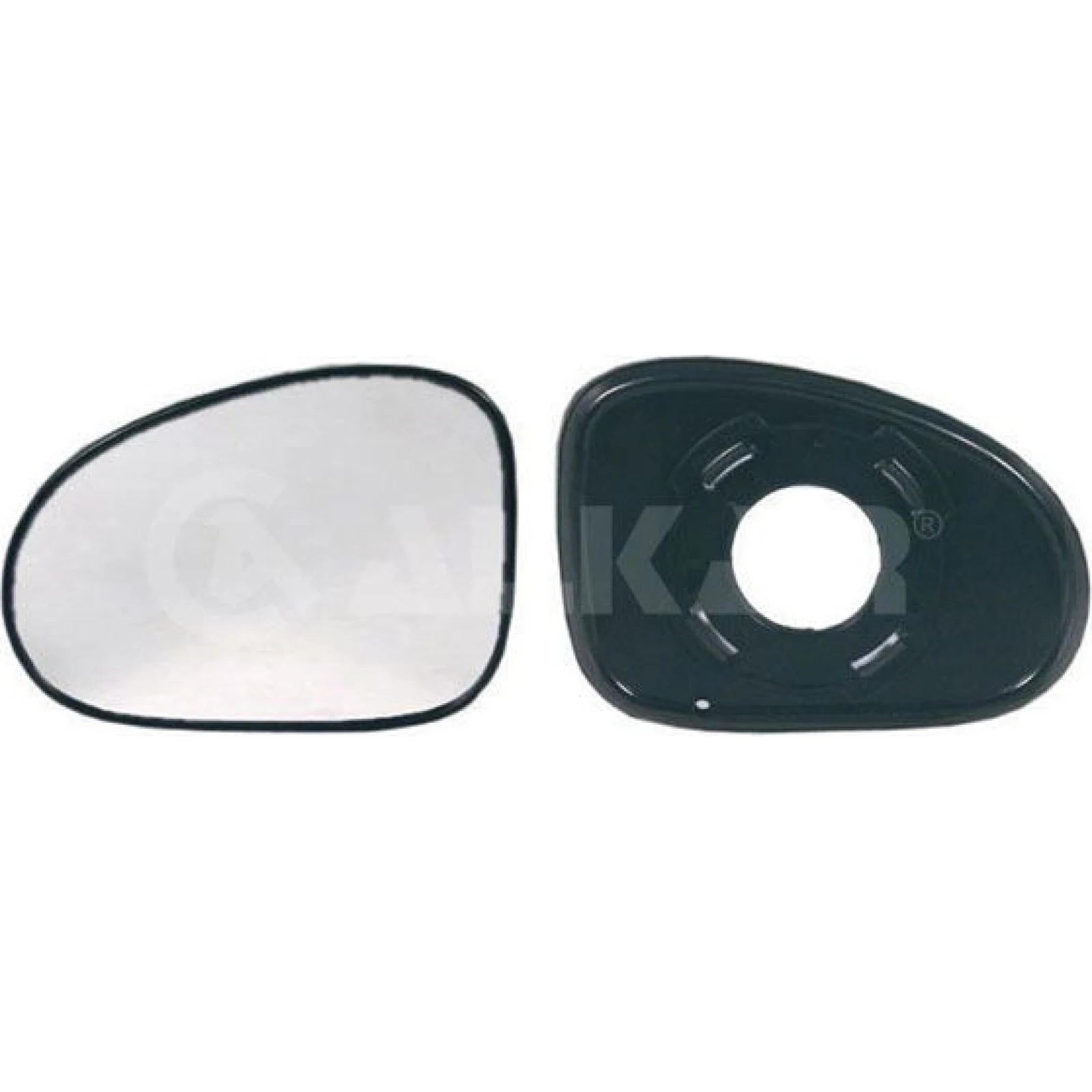 ALKAR Spiegelglas, Außenspiegel 6402603