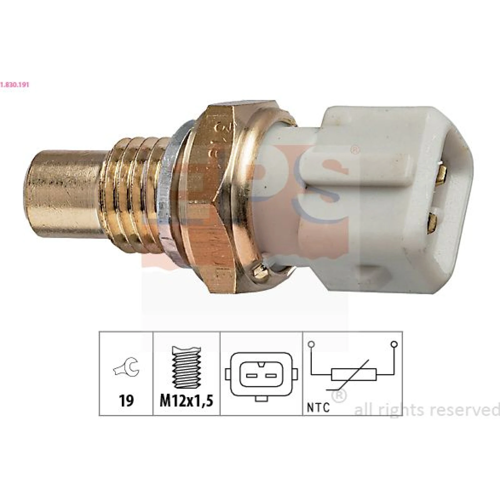 EPS Temperatursensor 1.830.191