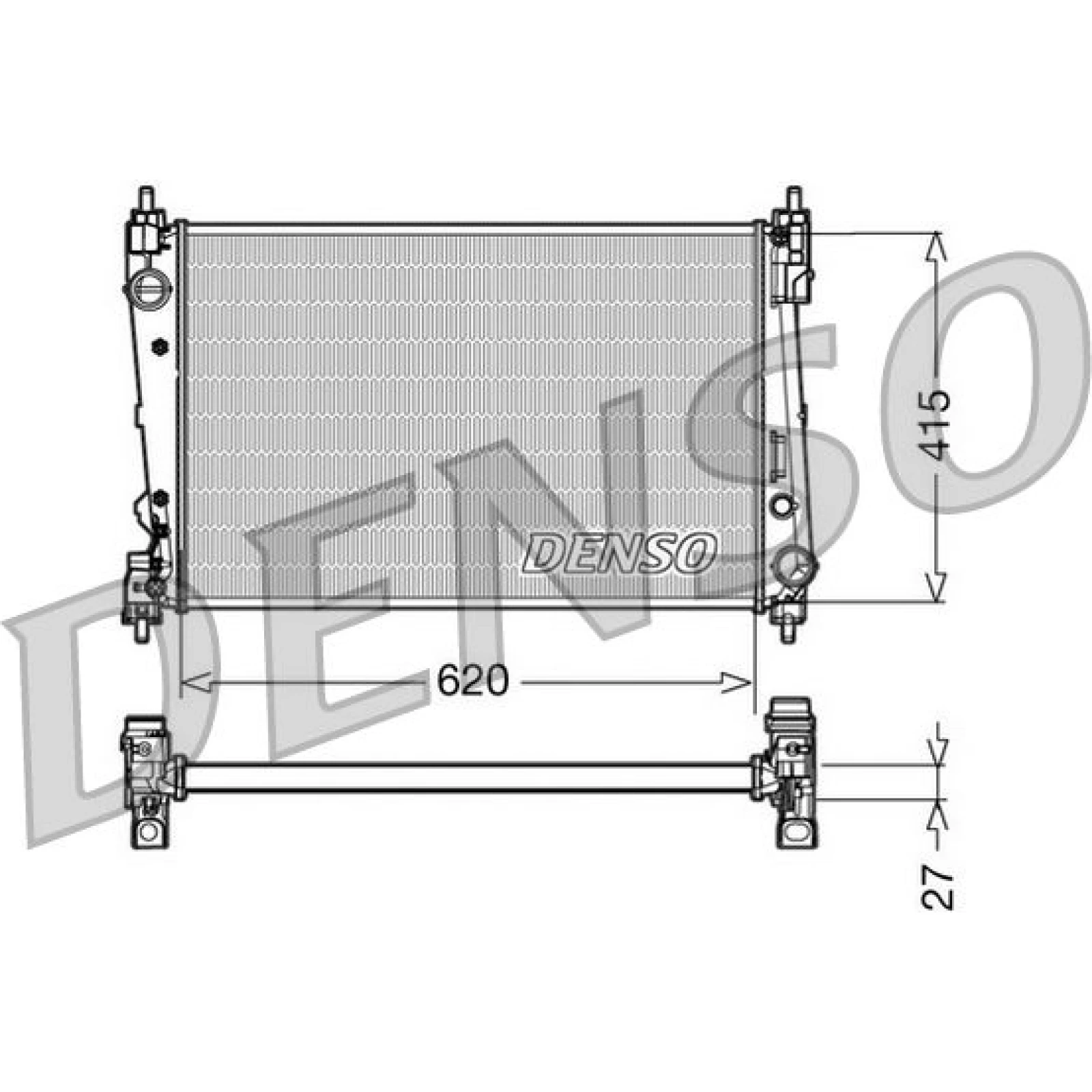 DENSO Motorkühler DRM09111