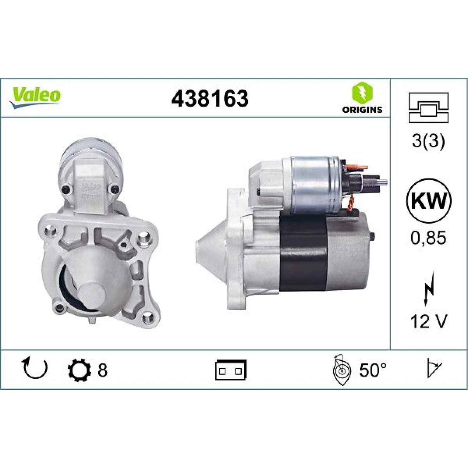 Anlasser 438163