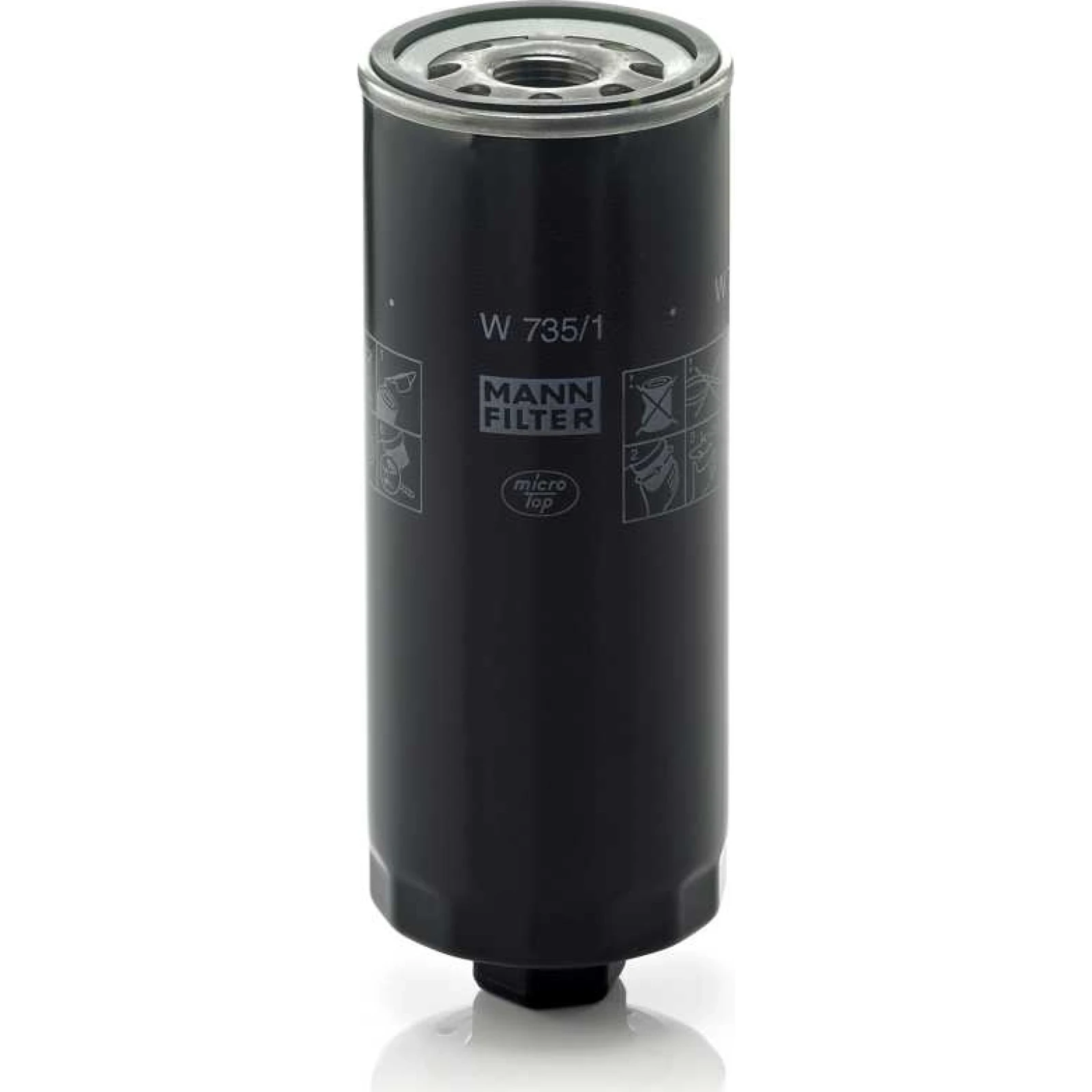 Mann & Hummel Ölfilter PKW W 735/1