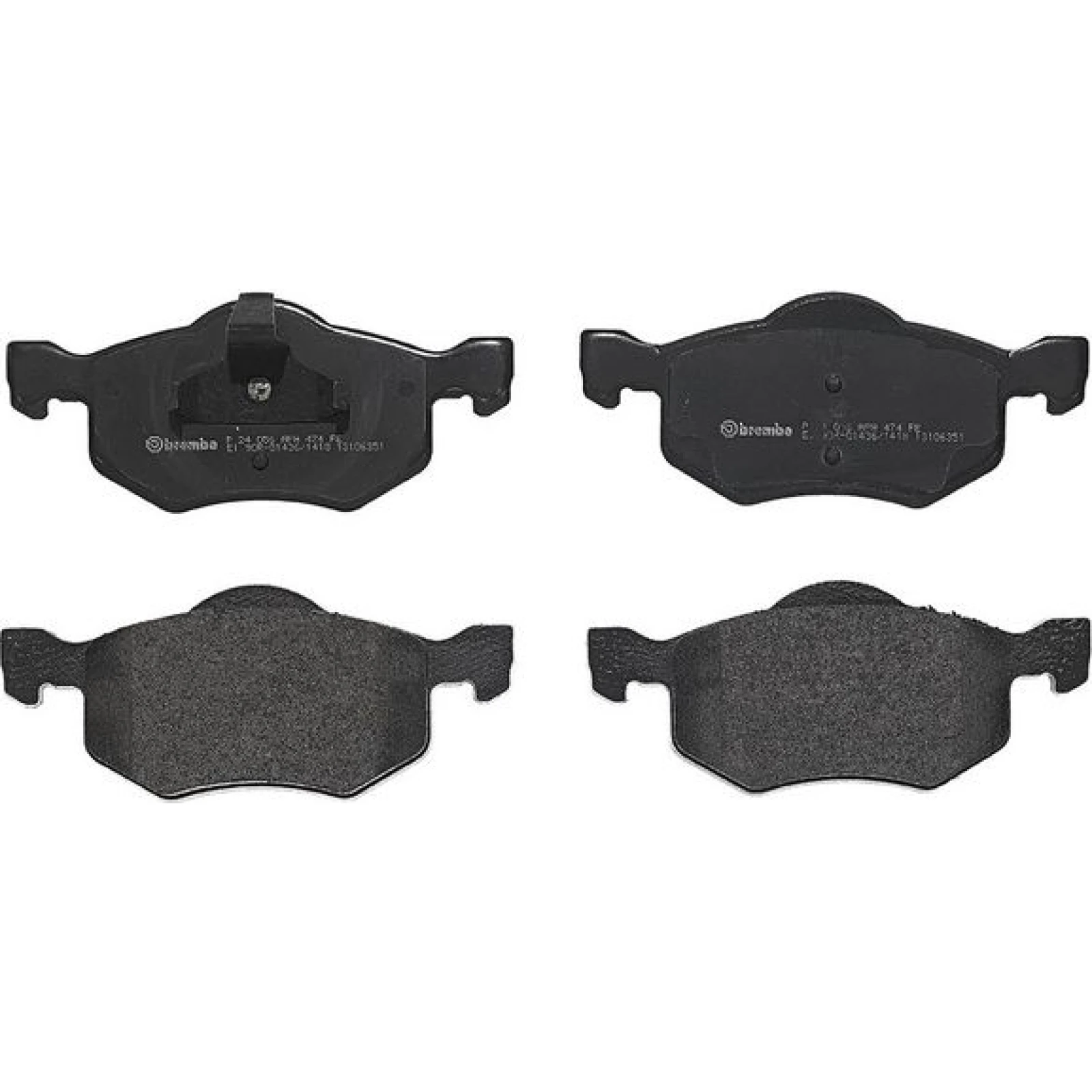 BREMBO Bremsklötze VA P 24 056