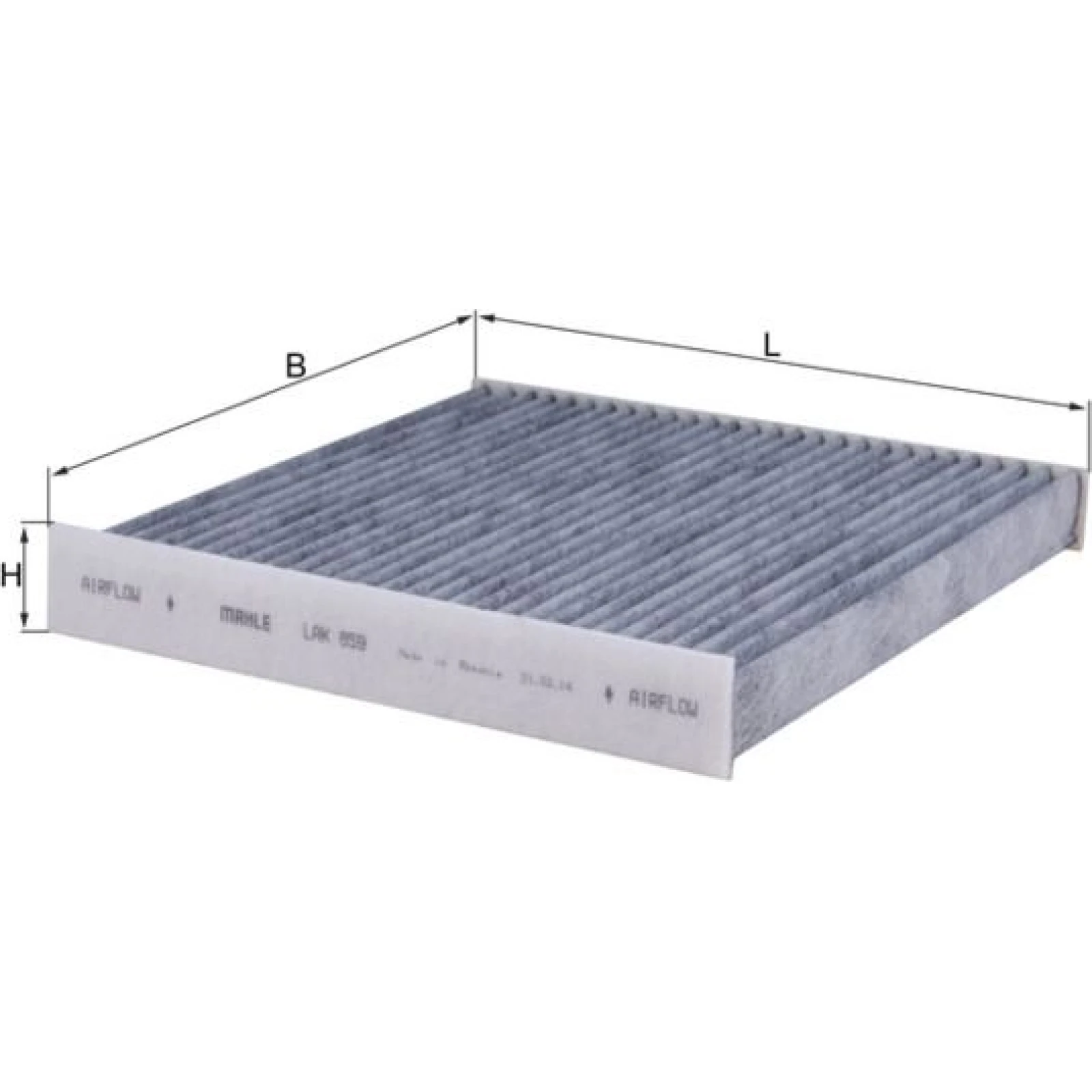 MAHLE Filter, Innenraumluft LAK 859