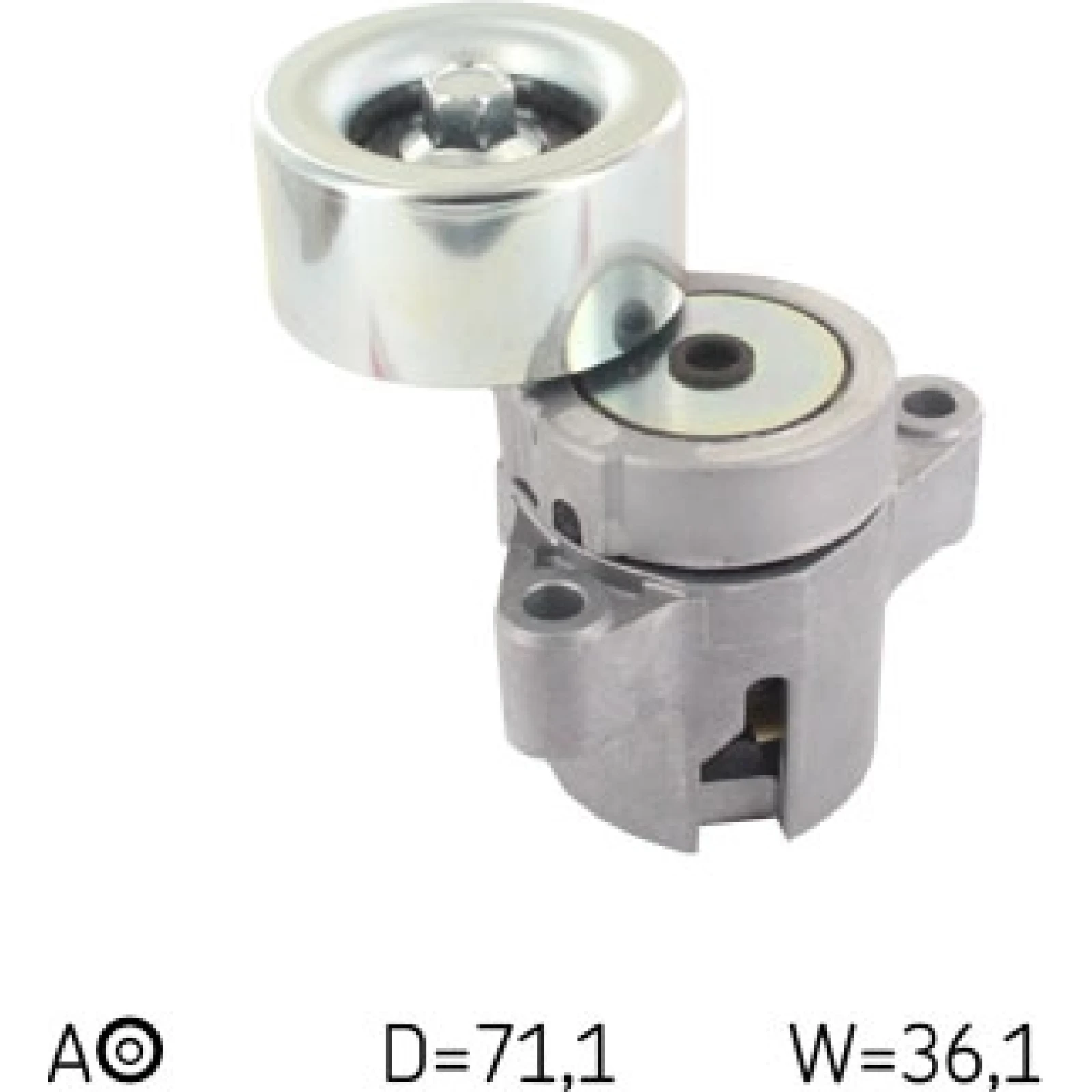 Spannrolle Multi-V VKM 64004