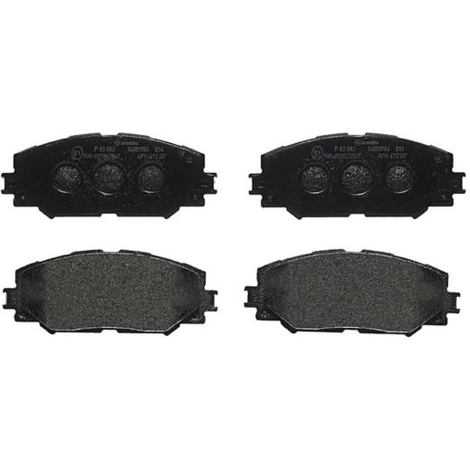 BREMBO Bremsklötze VA P 83 082