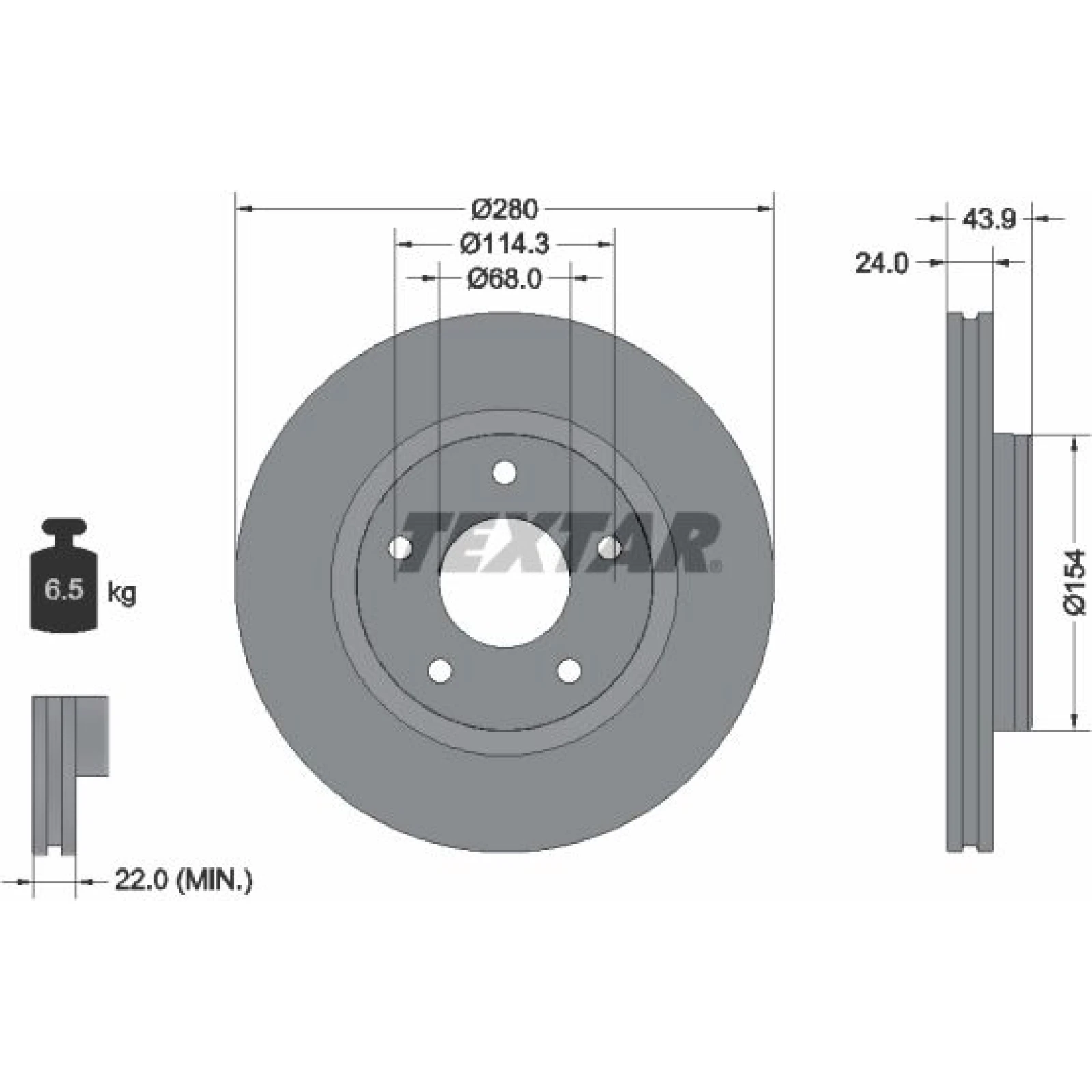 Bremsscheibe 92232205