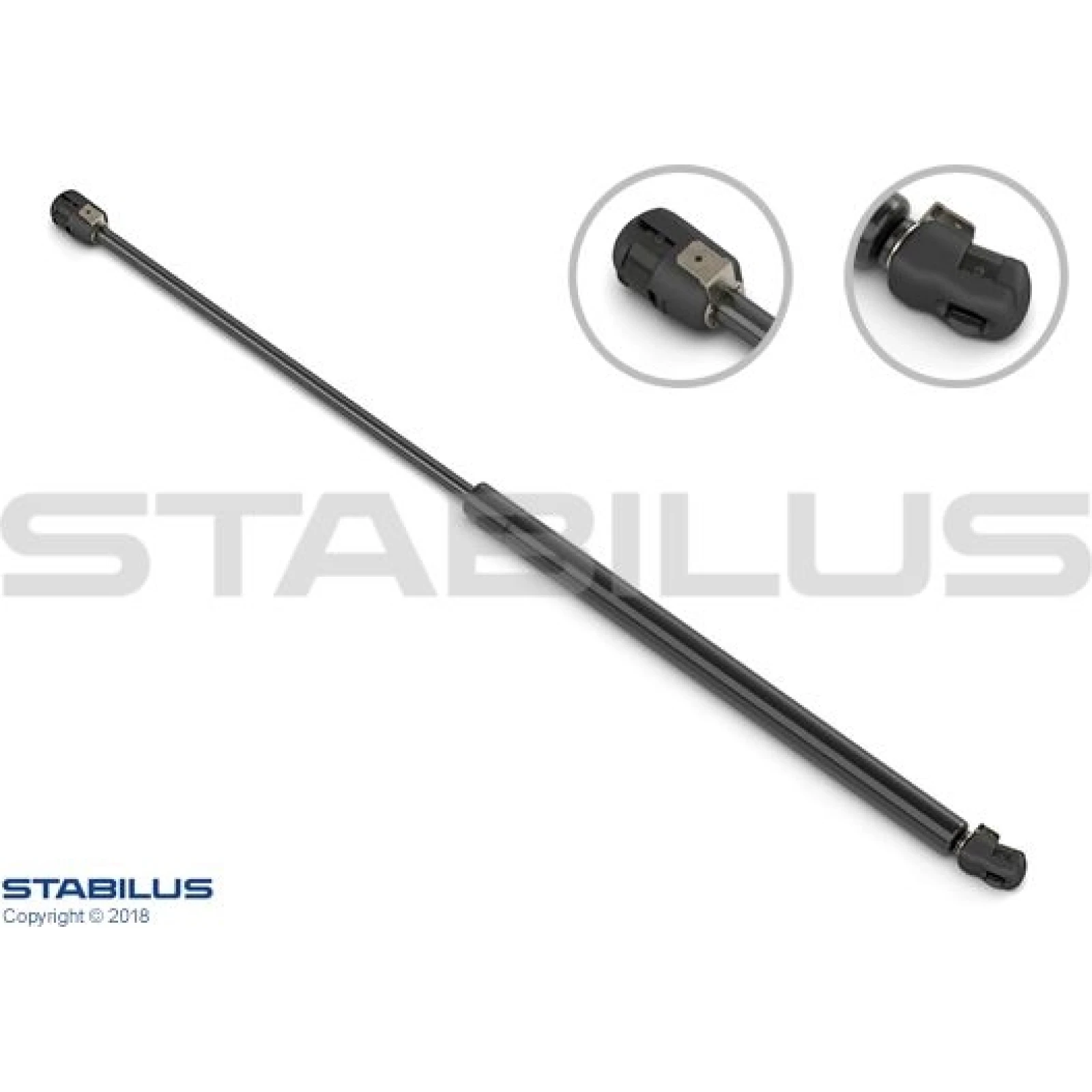 Gasfeder, Hinten L 571 215N 12600